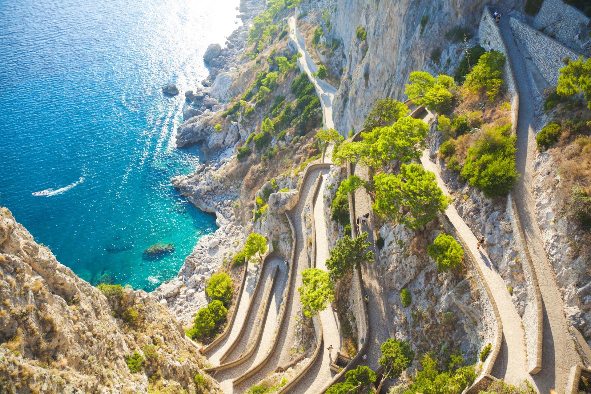 Capri Island and Pompeii Tour from Naples - Thumbnail 3