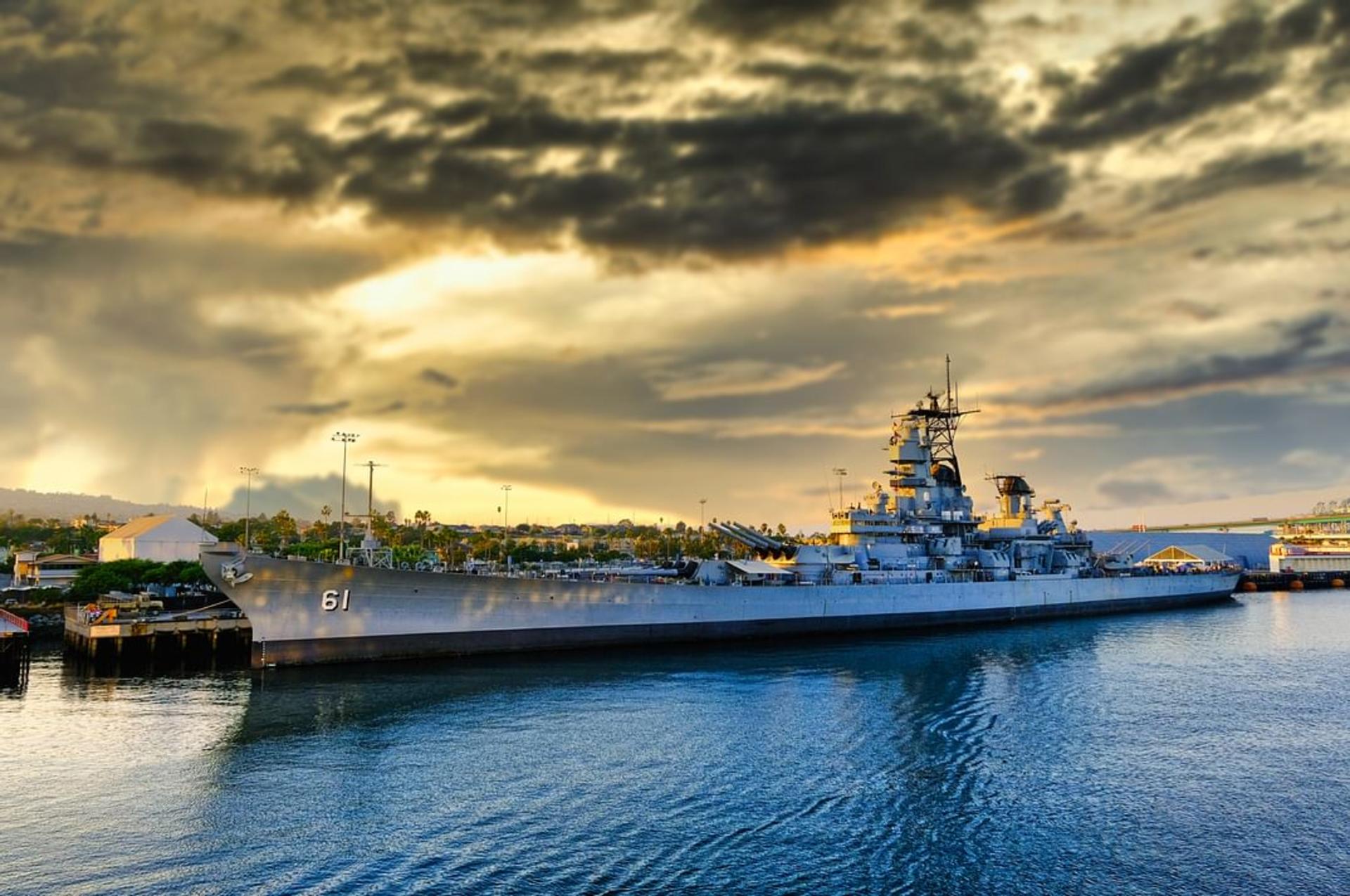 Battleship USS Iowa Museum Admission Ticket - Image 1