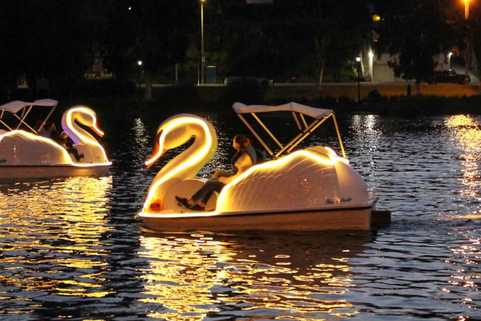 Swan Boats Rental in Echo Park Lake Los Angeles - Thumbnail 5