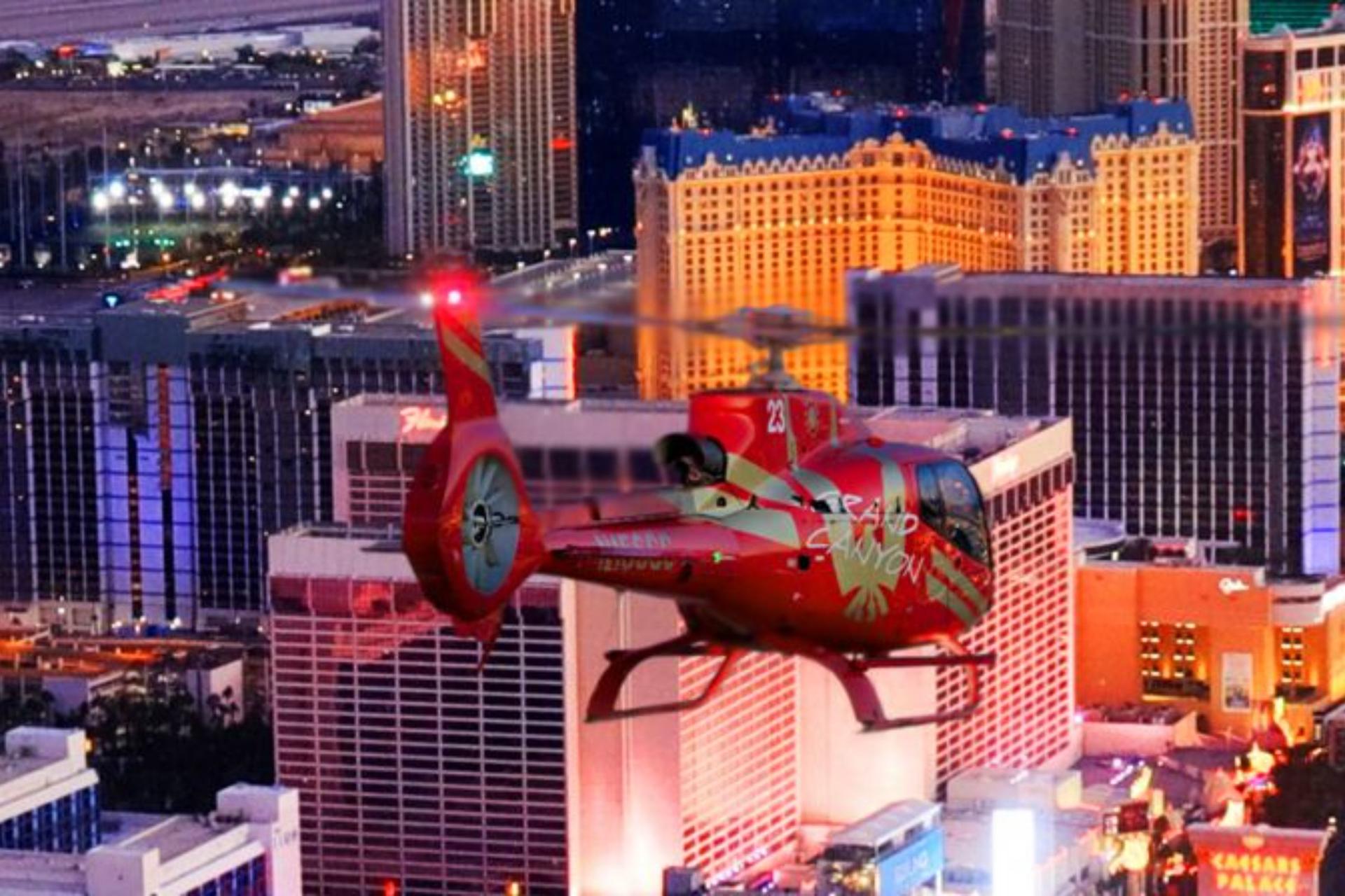 Las Vegas Strip Highlights Helicopter Tour with Optional Transfers - Image 1