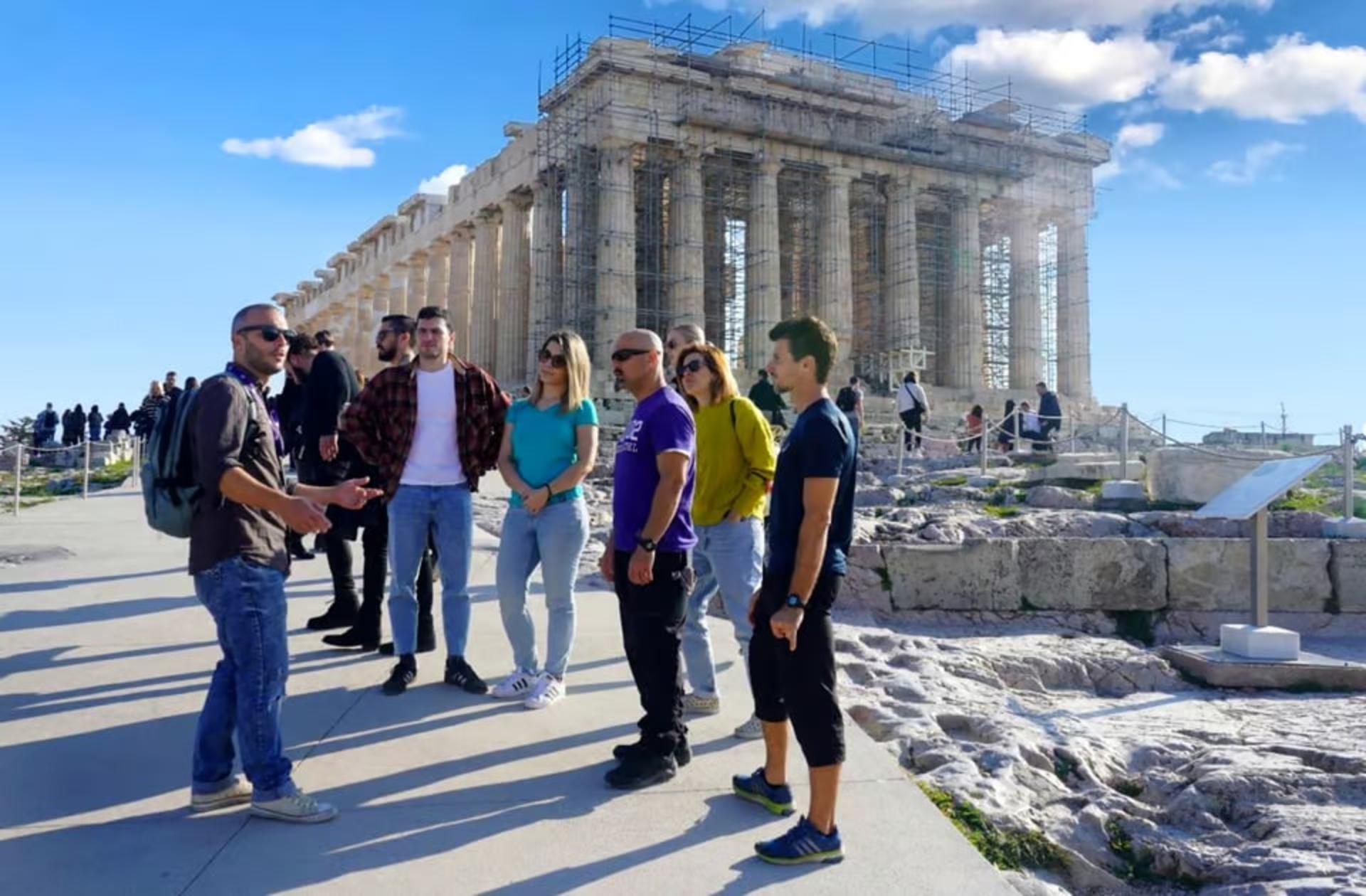 Acropolis and Partnenon e-bike tour in Athens - Image 1
