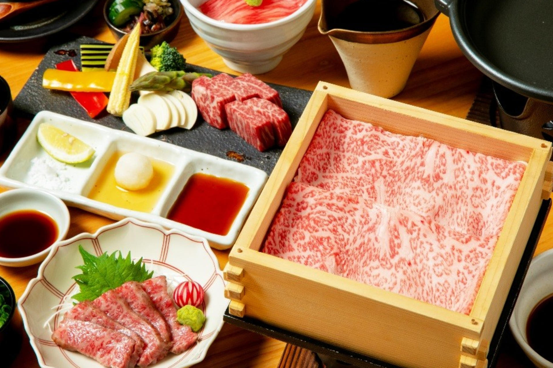 　【Karen Osaka Shinsaibashi】Kagoshima Wagyu Sukiyaki Dining - Thumbnail 13