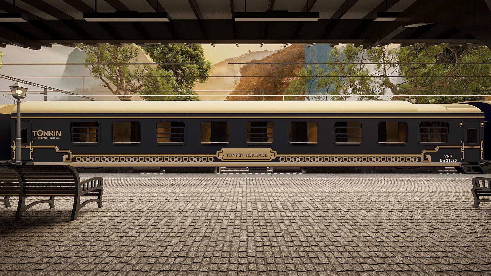 Hanoi - Lao Cai (Sapa) Luxury Train by Tonkin Heritage Express Train - Image 1