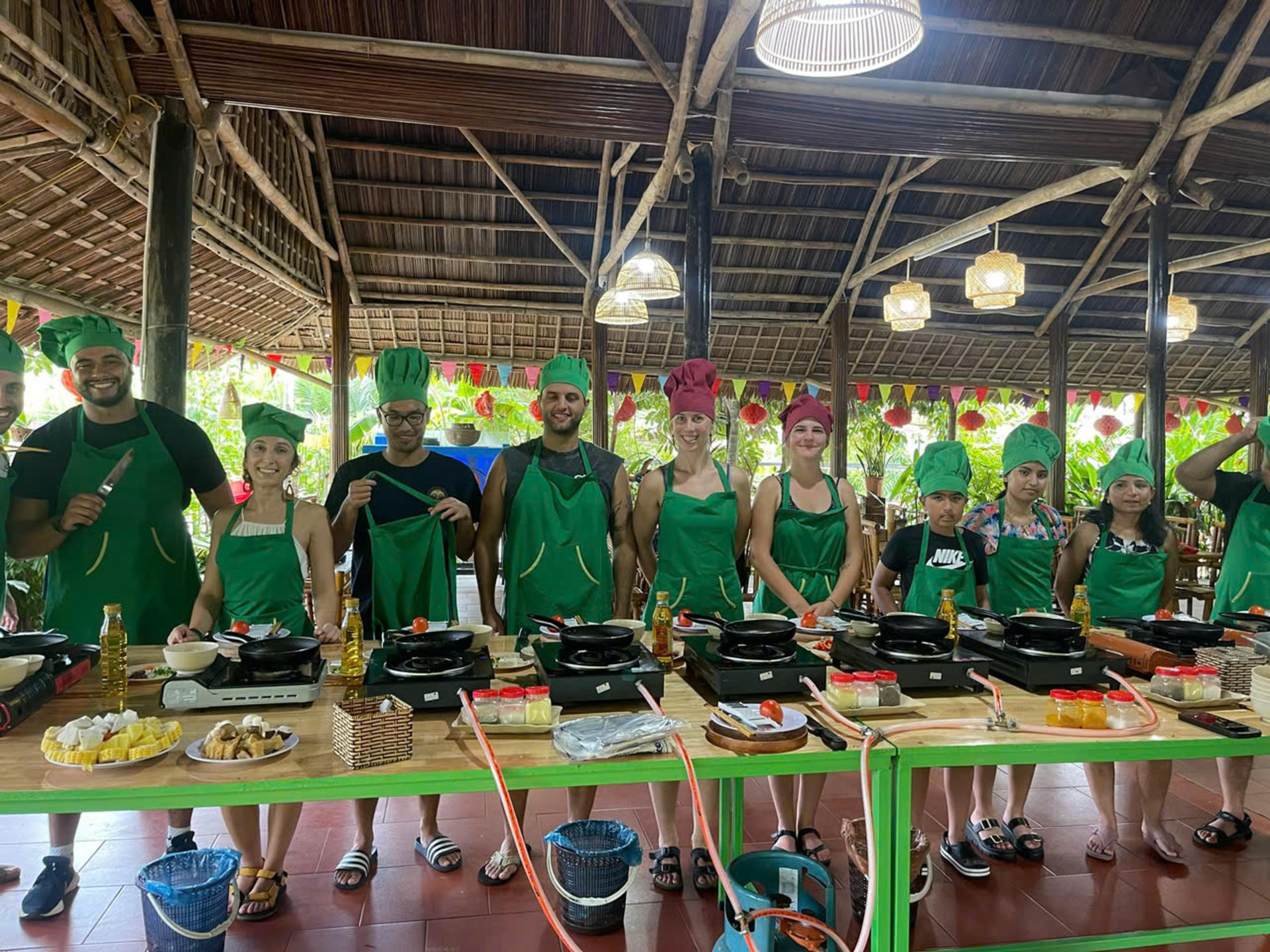 Vietnamese Cooking Class, Market Tour & Coconut Forest Basket Boat  - Thumbnail 5