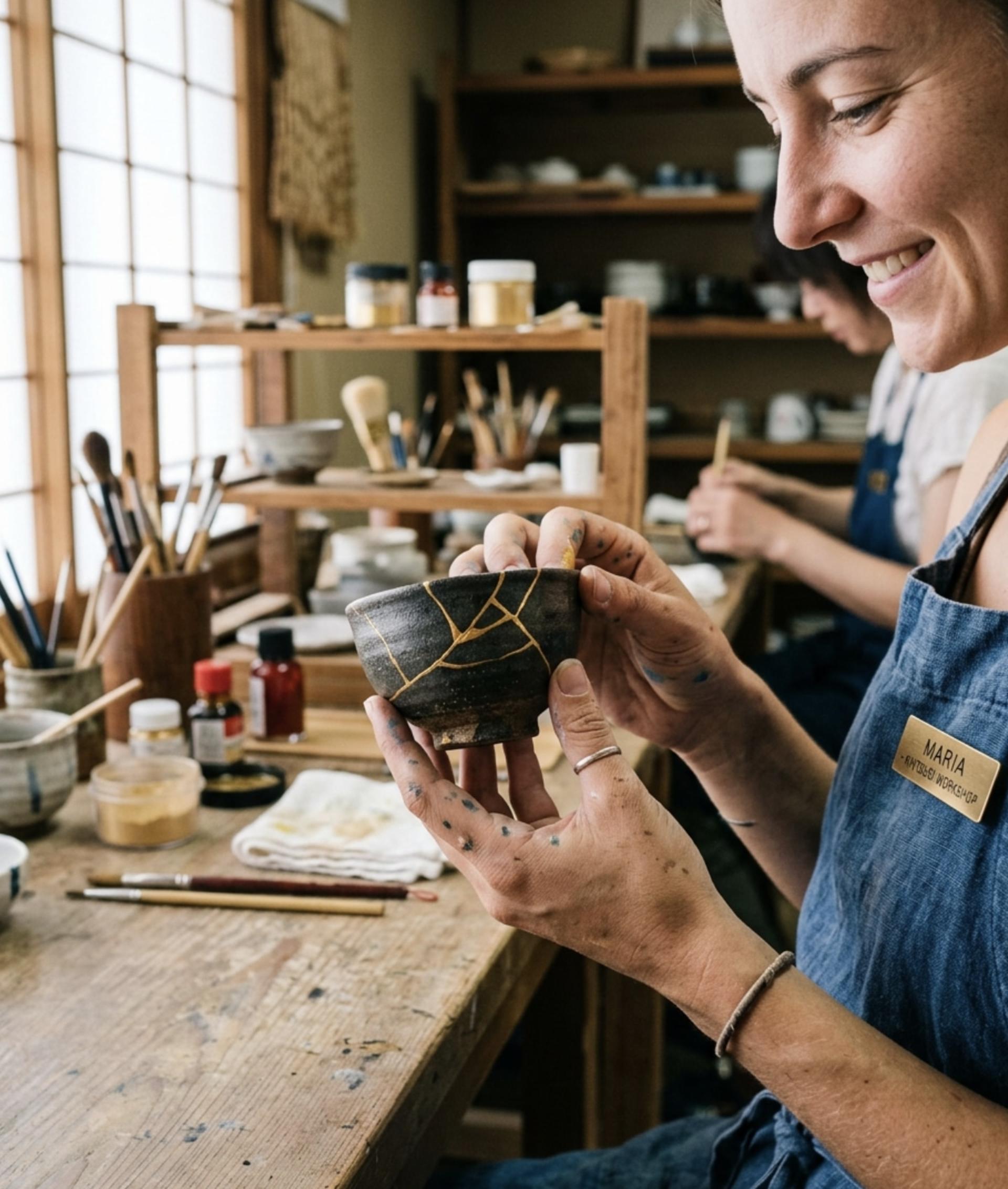 Kintsugi Art Experience in Central Kyoto - Thumbnail 2
