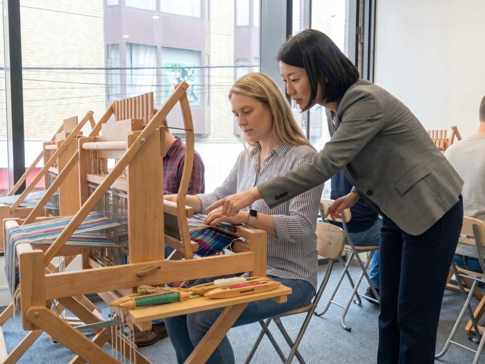 [BLANKEDKYOTO] Hand weaving experience - Image 1