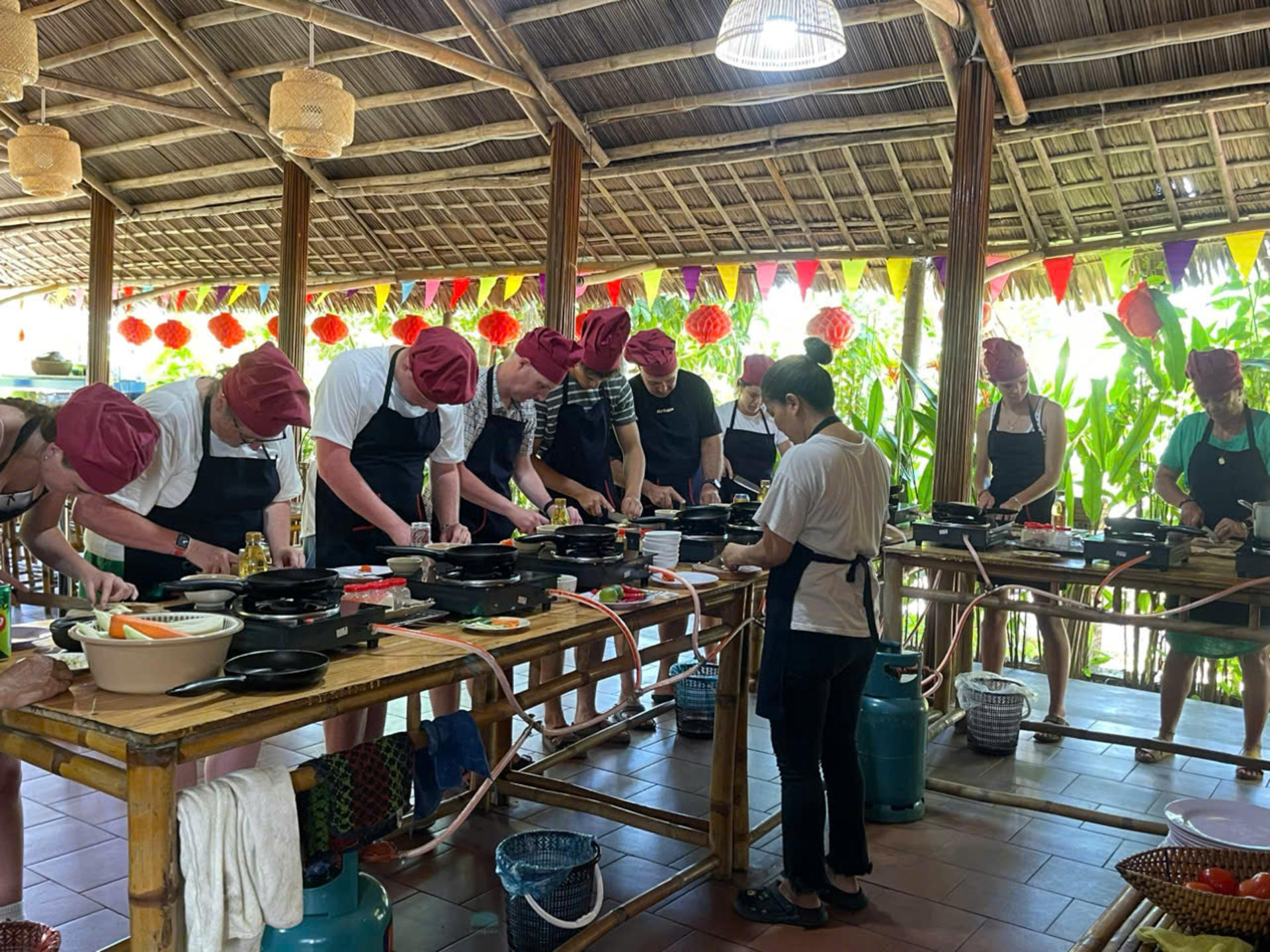 Vietnamese Cooking Class, Market Tour & Coconut Forest Basket Boat  - Thumbnail 7