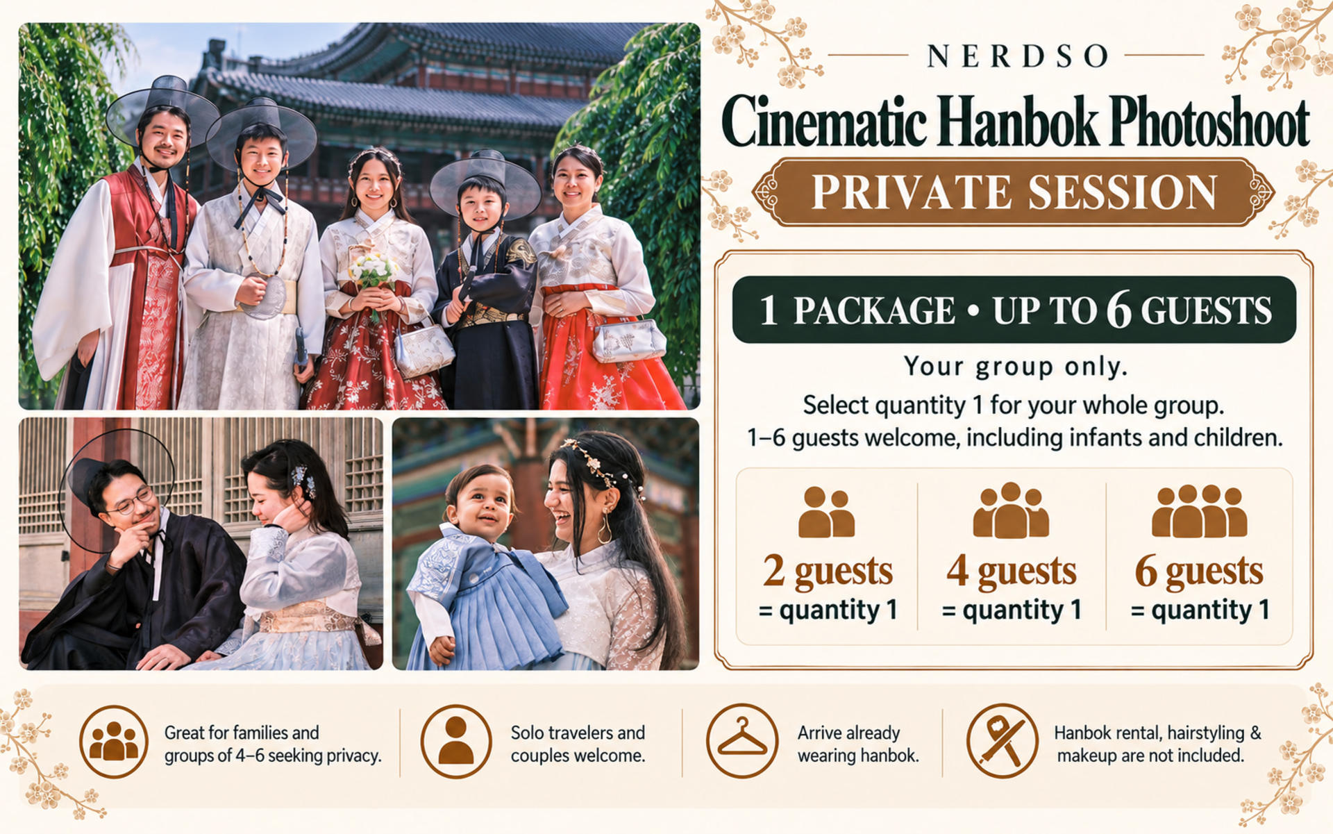 Cinematic Hanbok Photoshoot Experience - Thumbnail 3