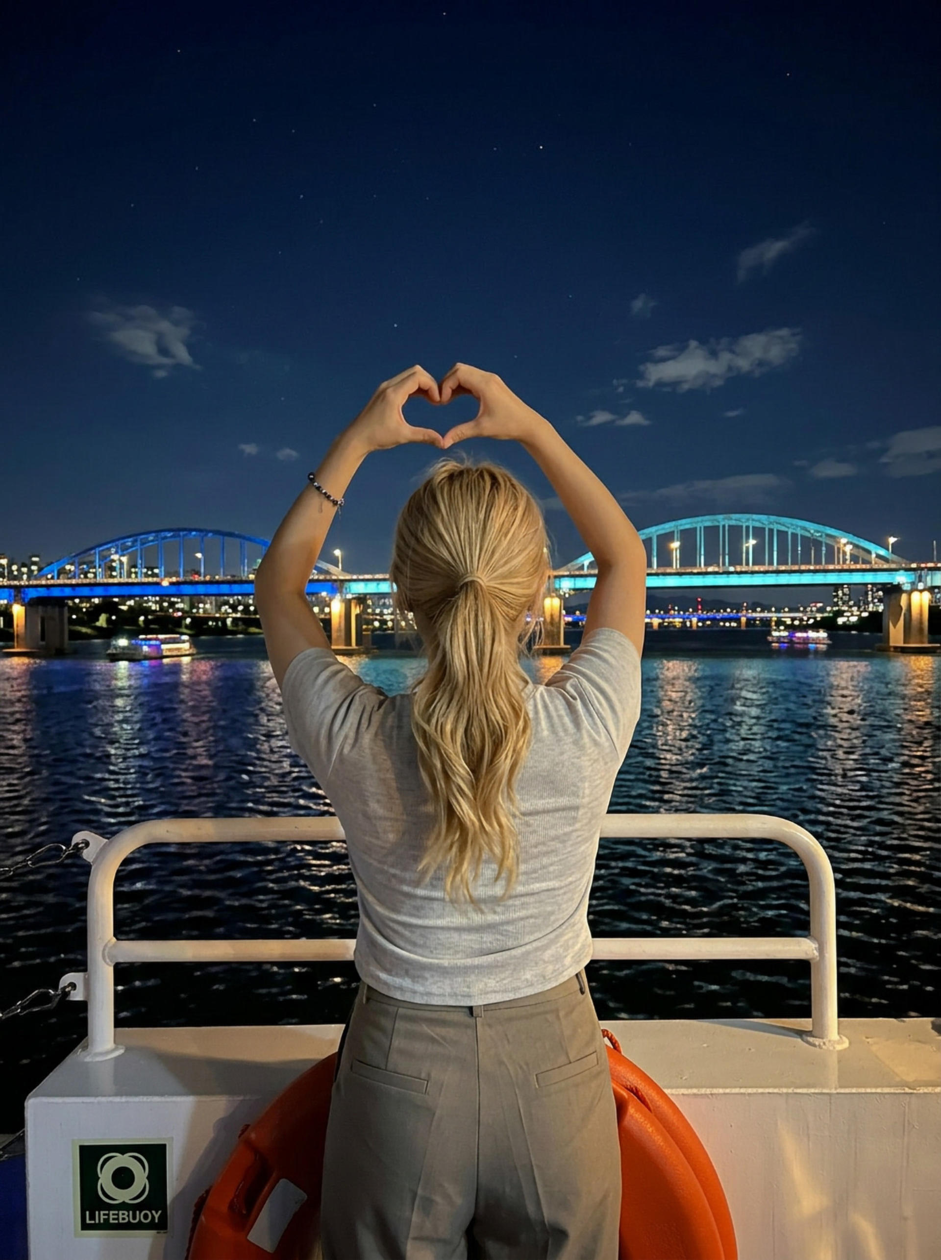 Seoul Night Tour:Han River Cruise & Gwangjang Market & Hidden Street - Image 1