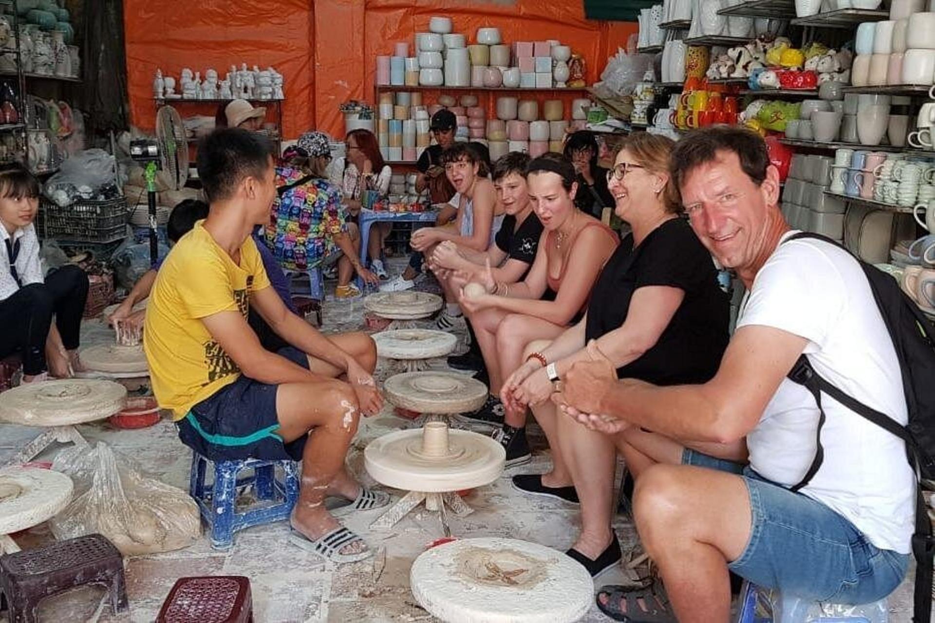 Hanoi Half-Day Jeep Tour to Bat Trang Pottery Village & Workshop - Thumbnail 15