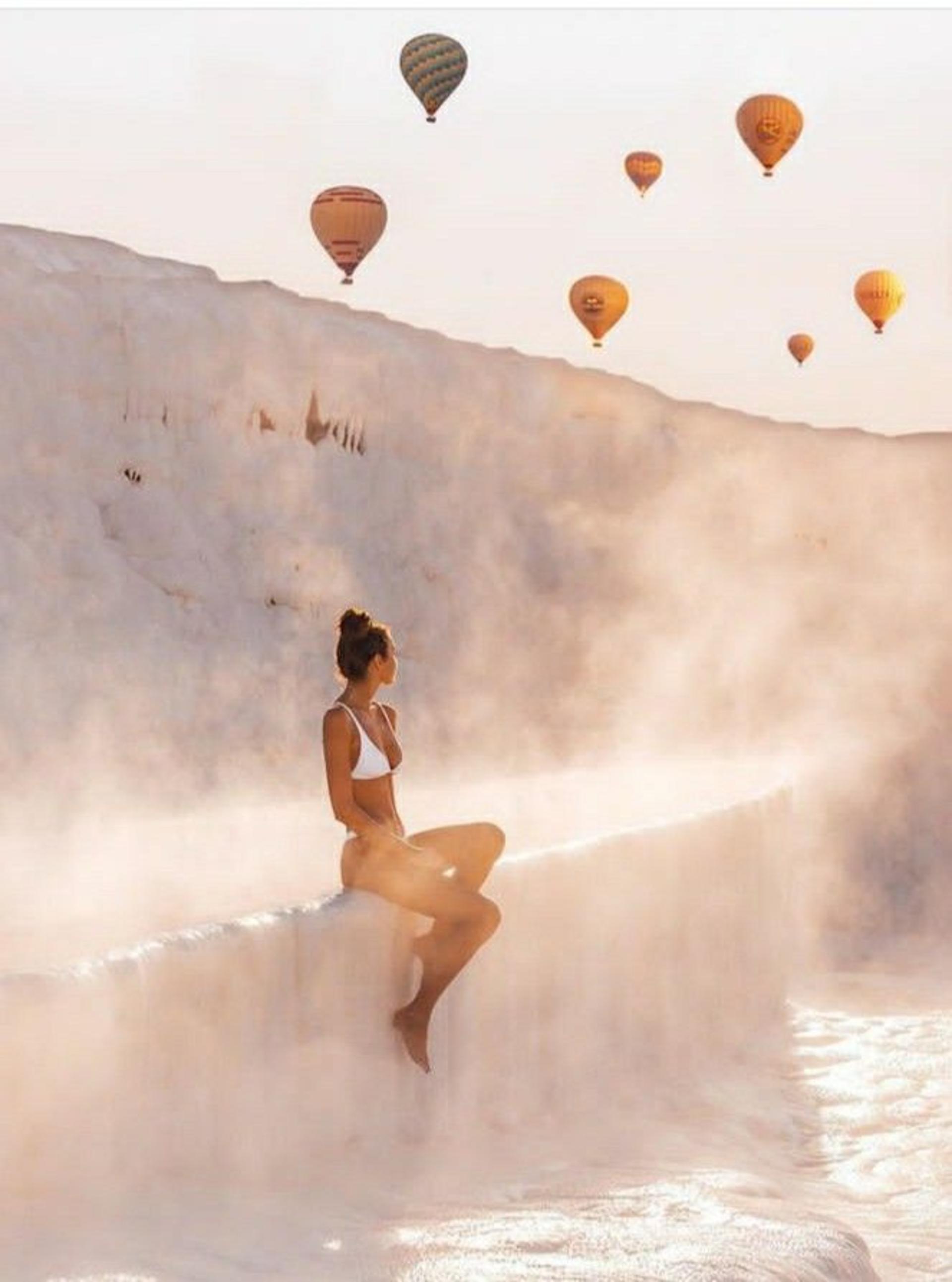 From Antalya: Pamukkale Hot Air Balloon Flight with Lunch - Thumbnail 6