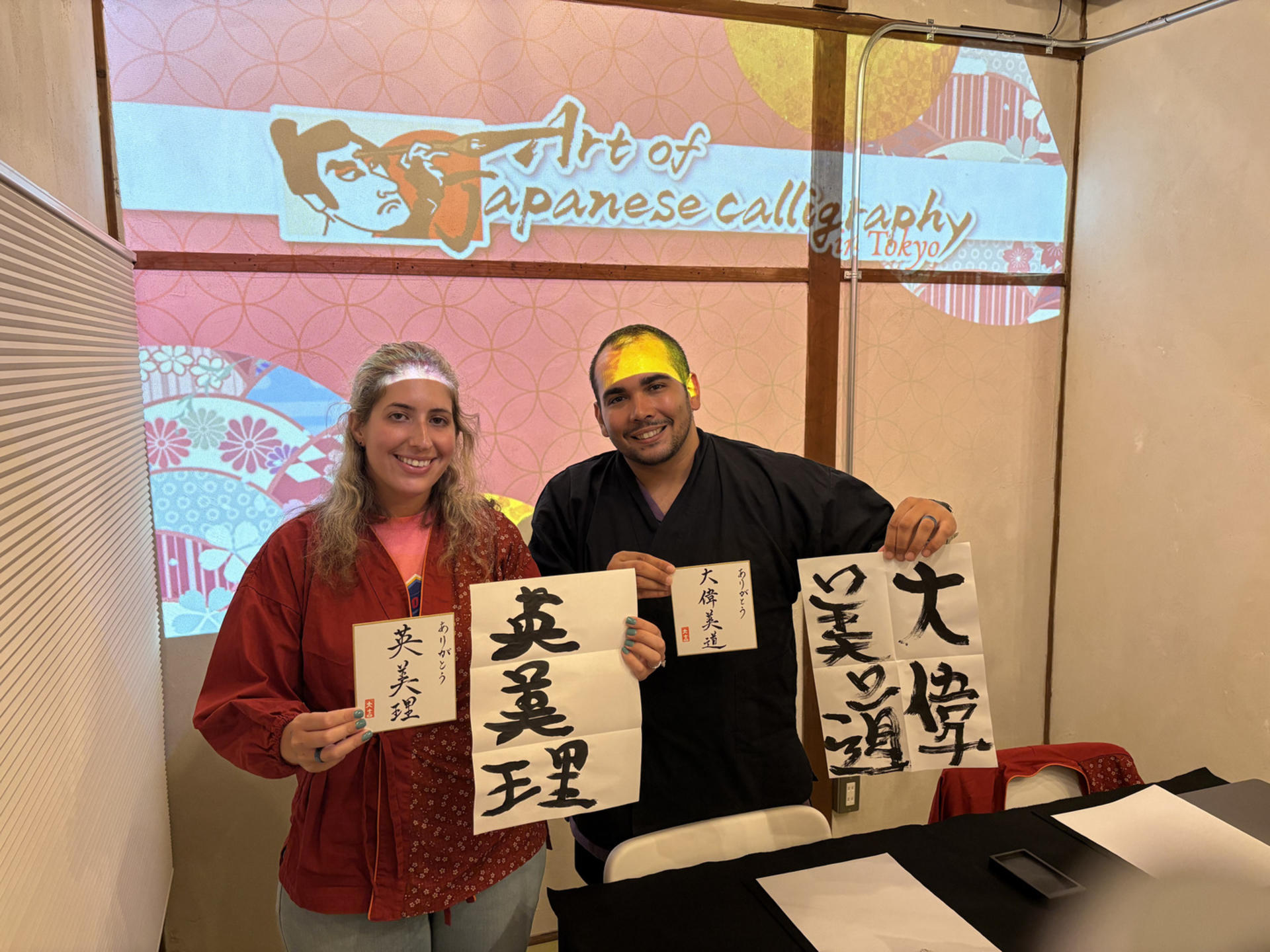 Immersive Japanese Calligraphy Experience near Tokyo Skytree - Thumbnail 11