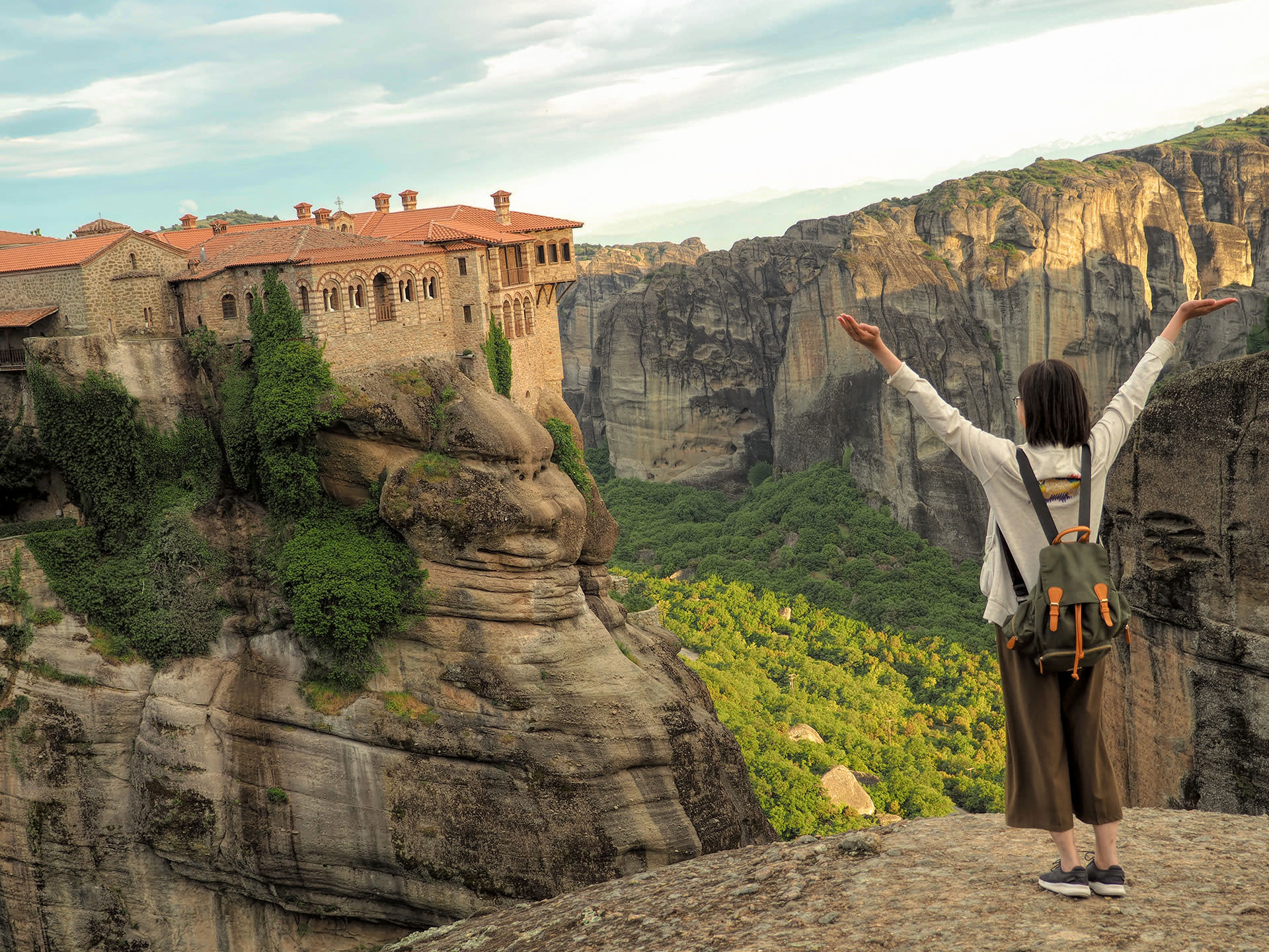 Meteora sunset tour with monastery and caves visit  - Thumbnail 39