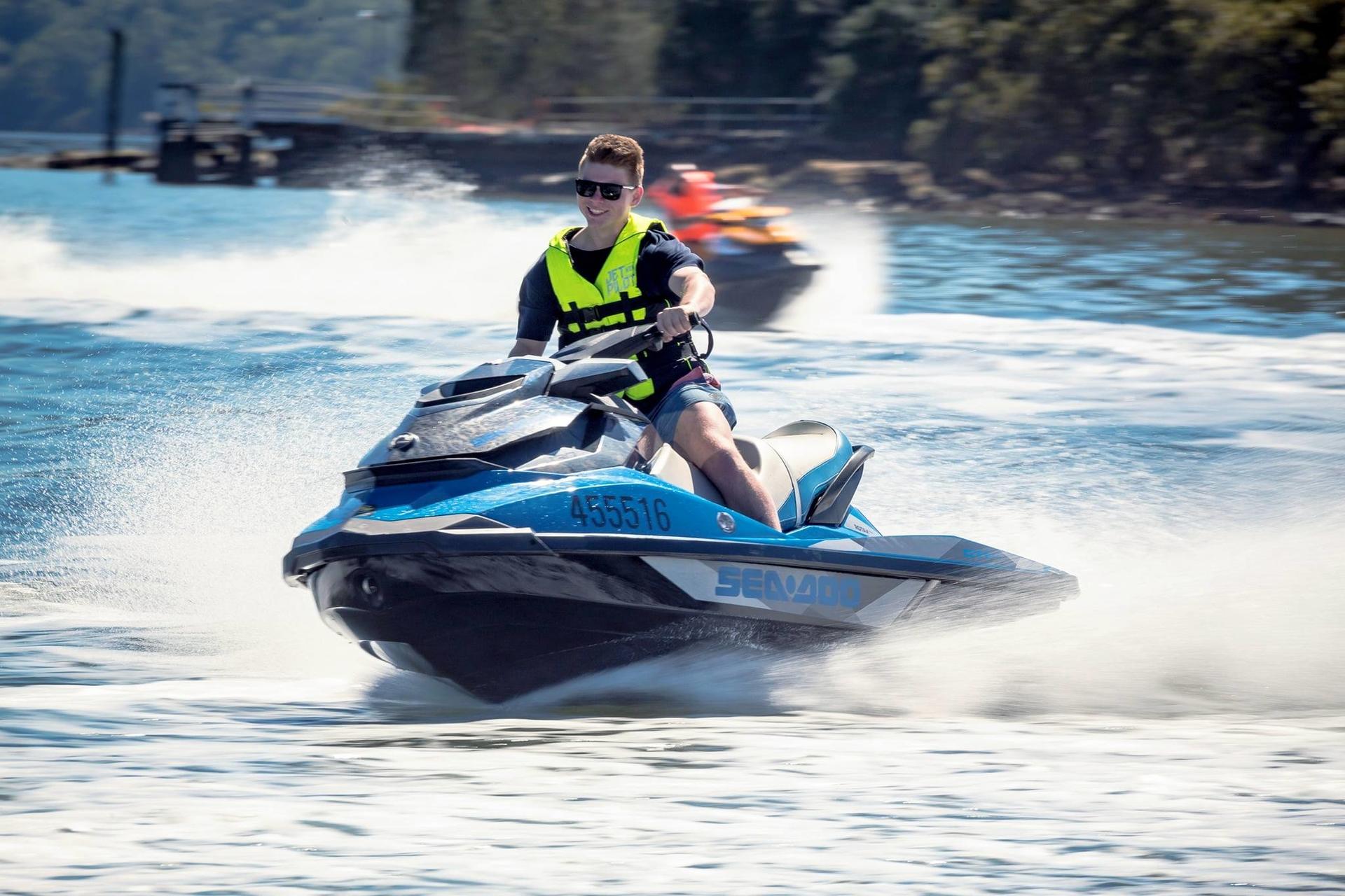 Jet Ski on the Hawkesbury River Sydney - Image 1