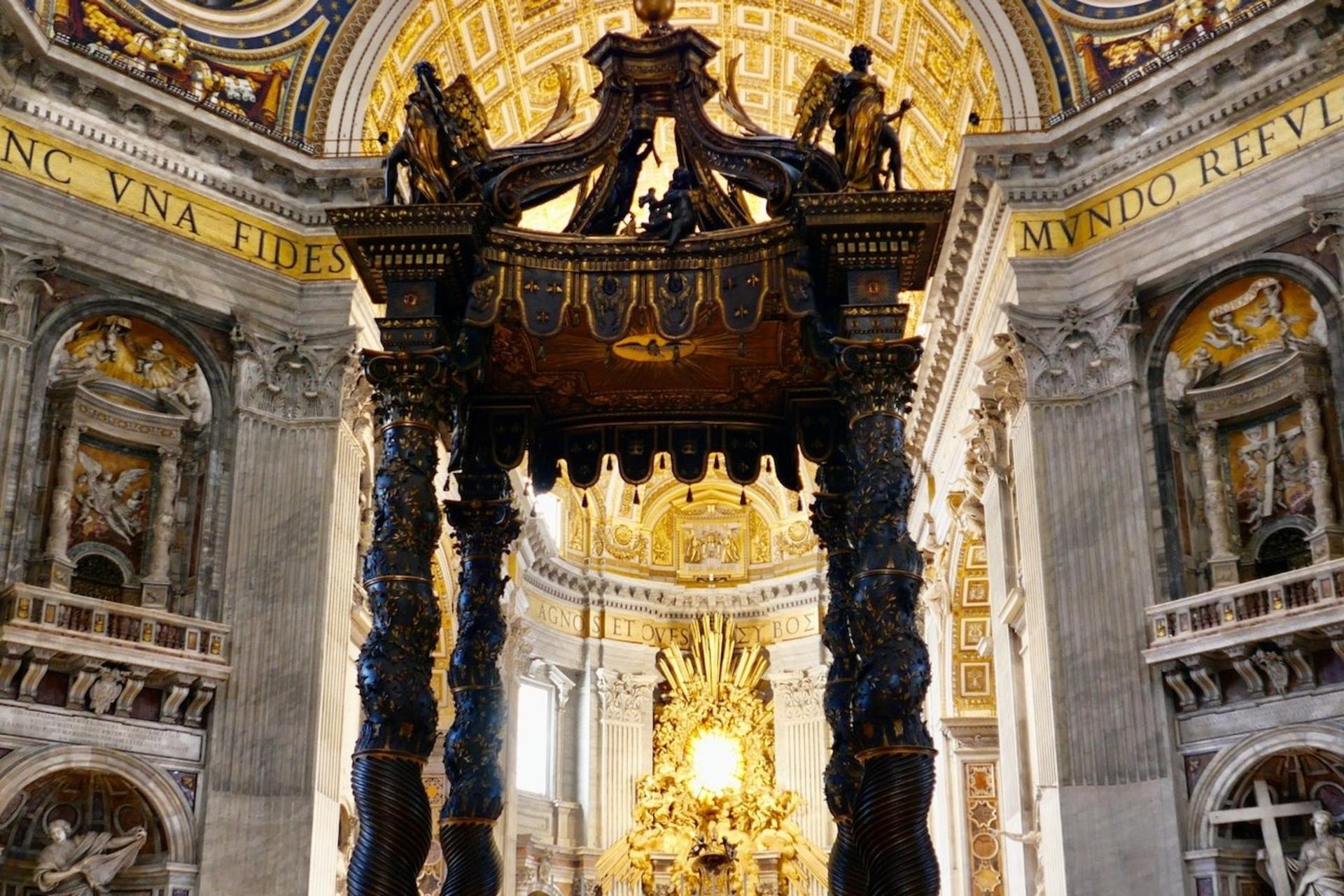 St. Peter's Basilica, Square & Papal Grottoes Guided Tour in Rome - Thumbnail 2