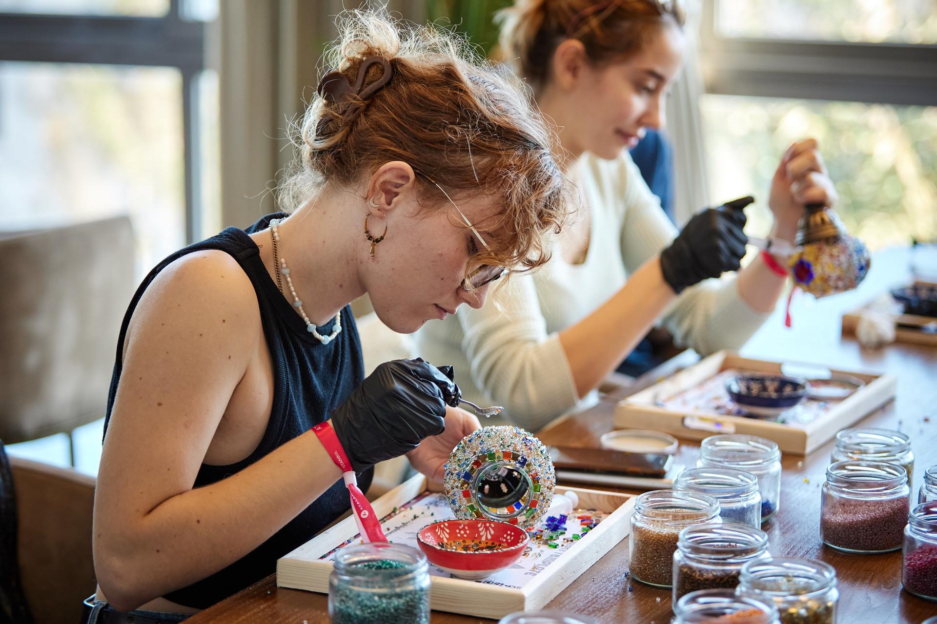 Rooftop Mosaic Lamp Workshop with Fairy Chimney Views - Image 1