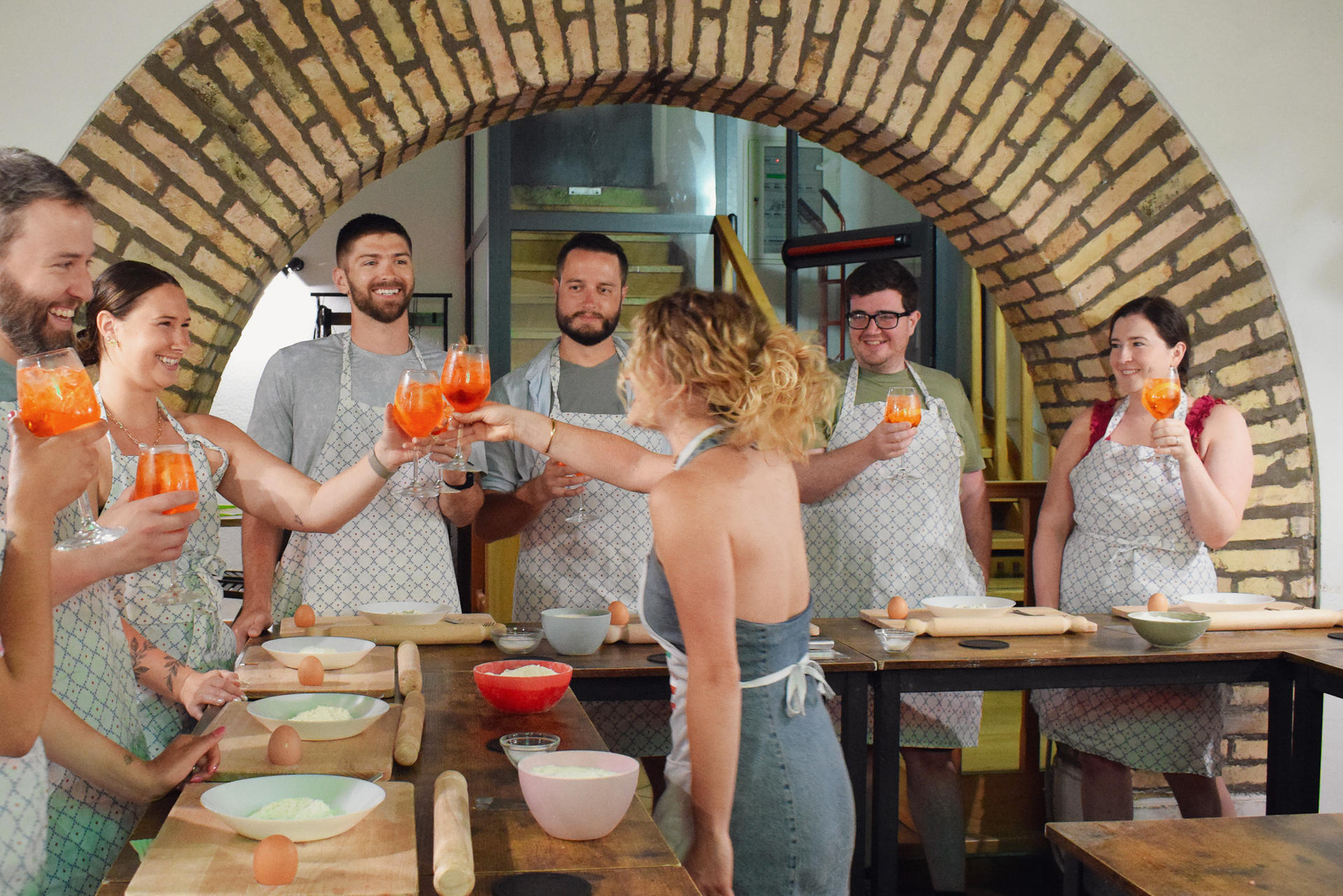 Rome Tipsy Cooking Class: Make Pasta & Mix 3 Spritz Cocktails - Thumbnail 12