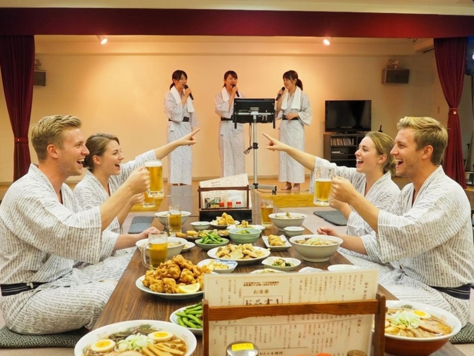 Kamata Rare Black Onsen, Yukata Photos & Local Walk (Tattoo-OK) - Thumbnail 15