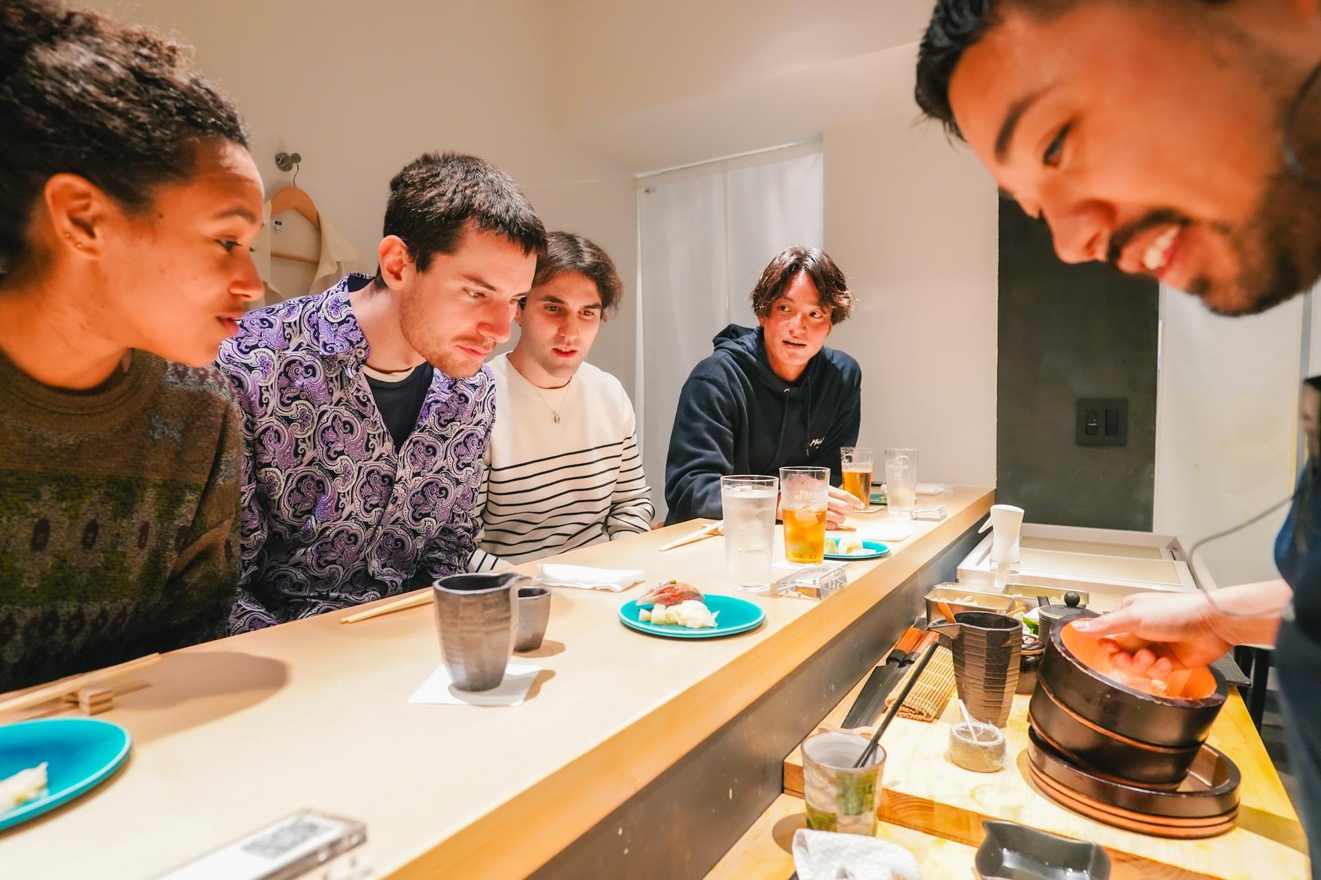 Tokyo Omakase Sushi & A5 Wagyu Premium Foodie Tour in Shinjuku  - Thumbnail 2