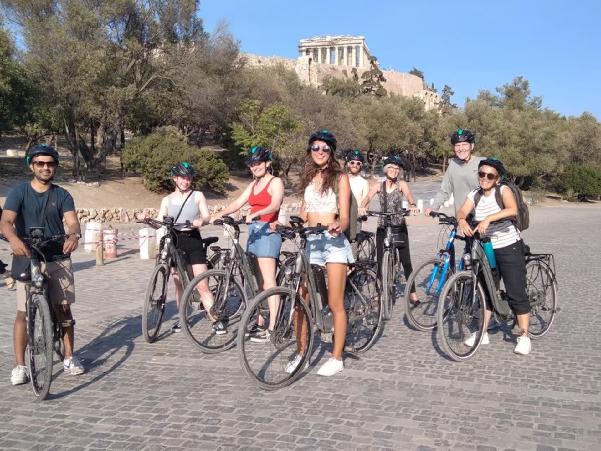 Acropolis and Partnenon e-bike tour in Athens  - Thumbnail 2