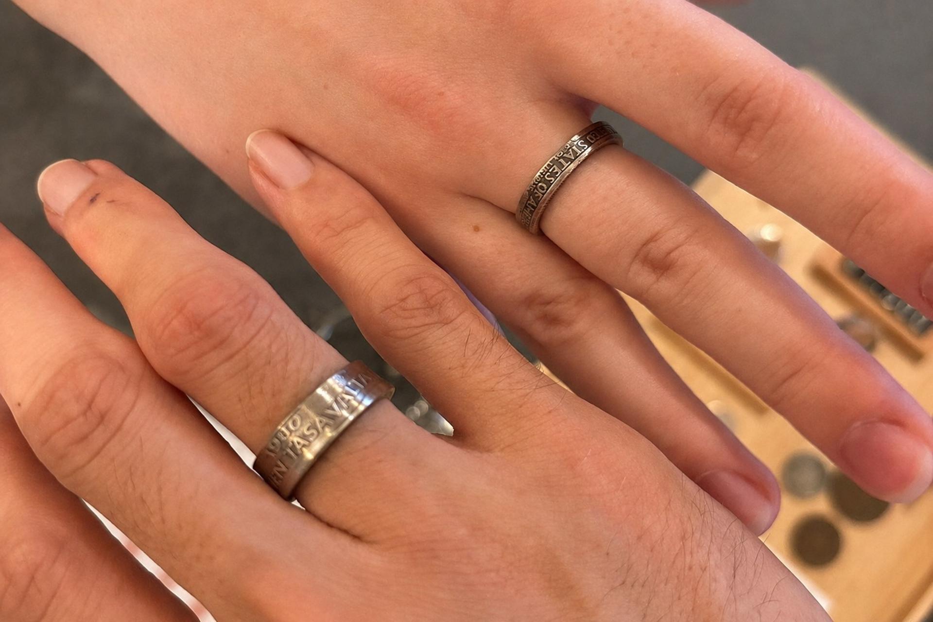 Tokyo: Vintage Coin Ring Making Workshop in Shinjuku - Thumbnail 7