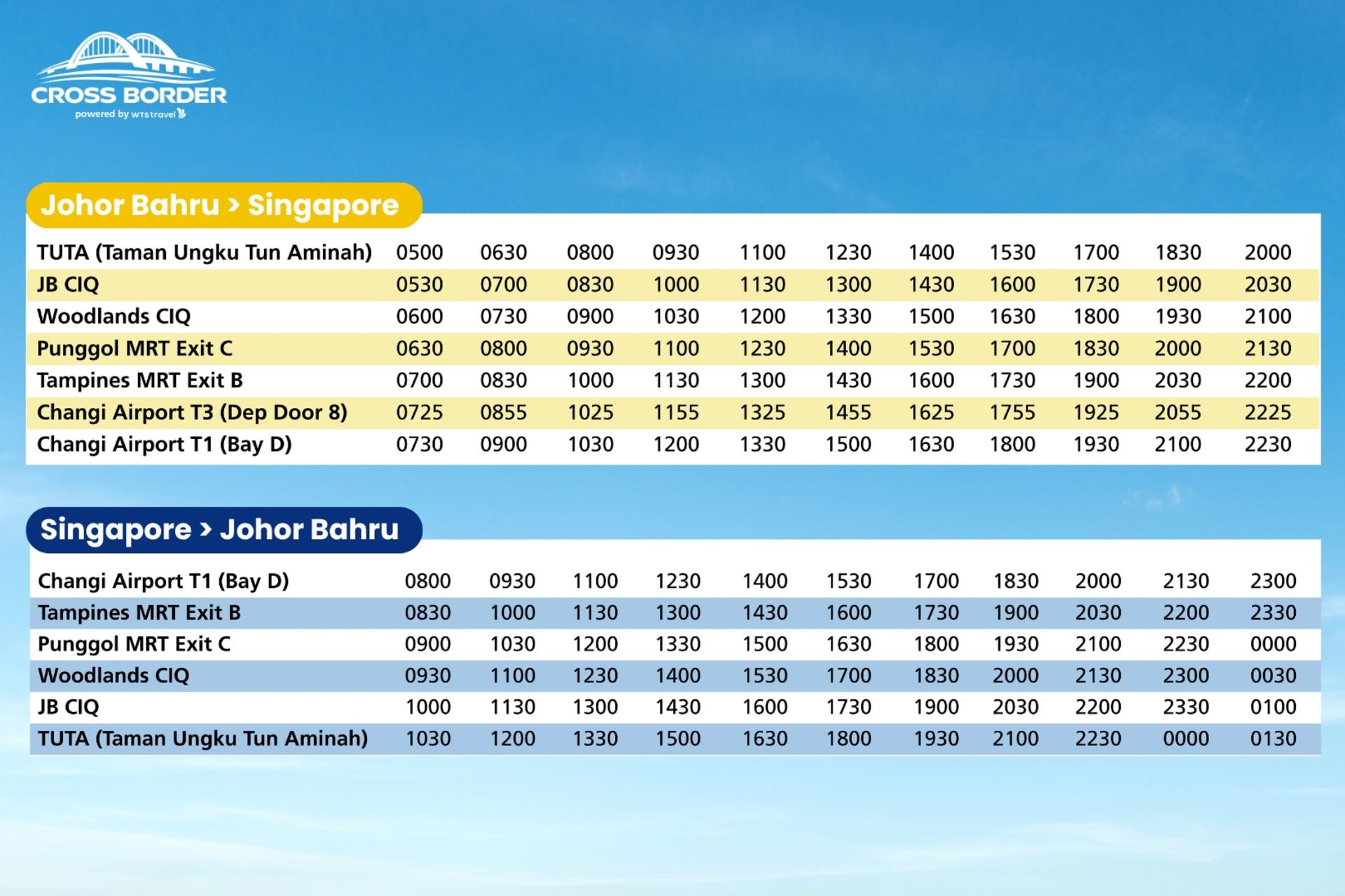 Singapore - Johor Bahru Bus by WTS Travel  - Thumbnail 4