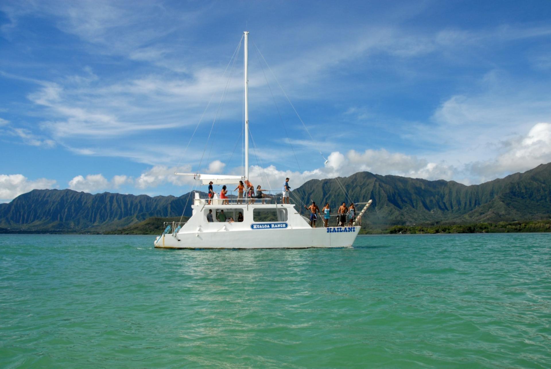 Kualoa Ranch Ocean Voyage and Fish Pond Experience - Thumbnail 3