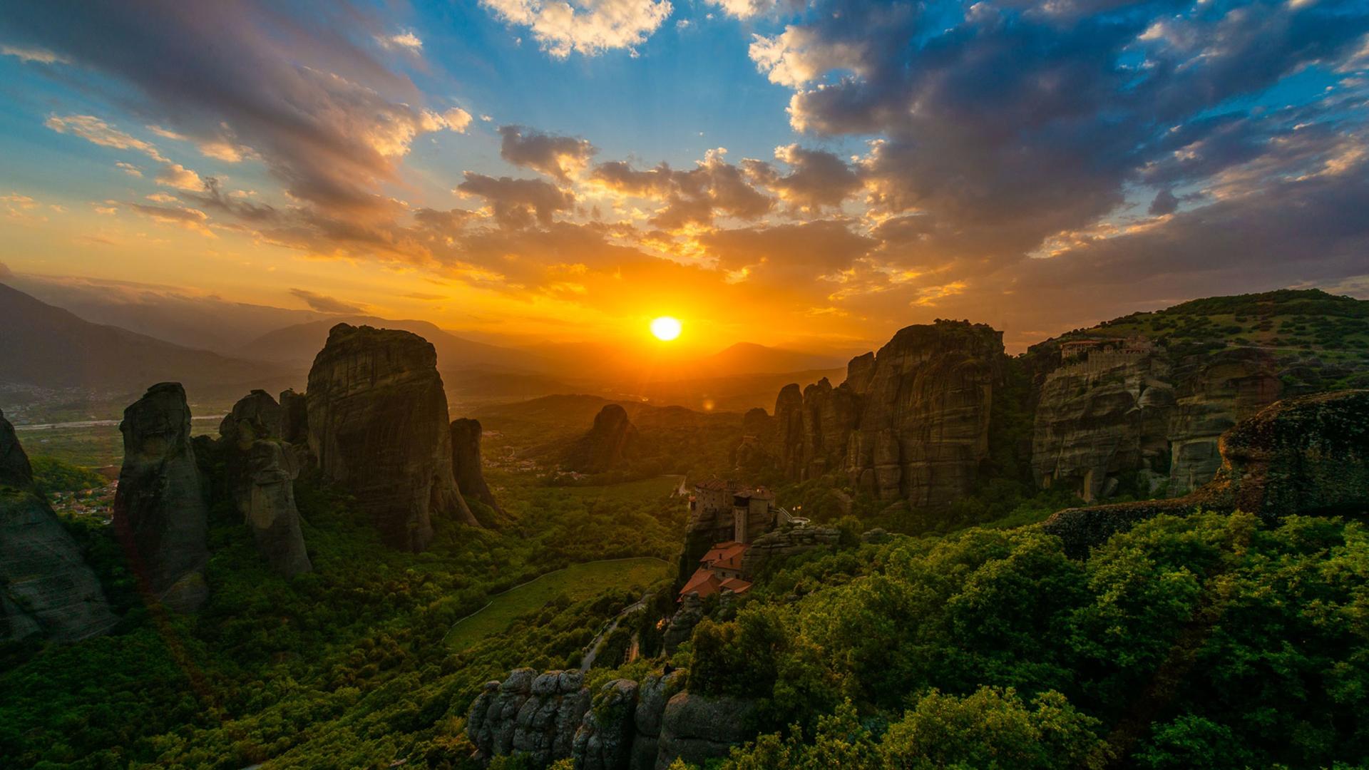 Meteora sunset tour with monastery and caves visit  - Thumbnail 4