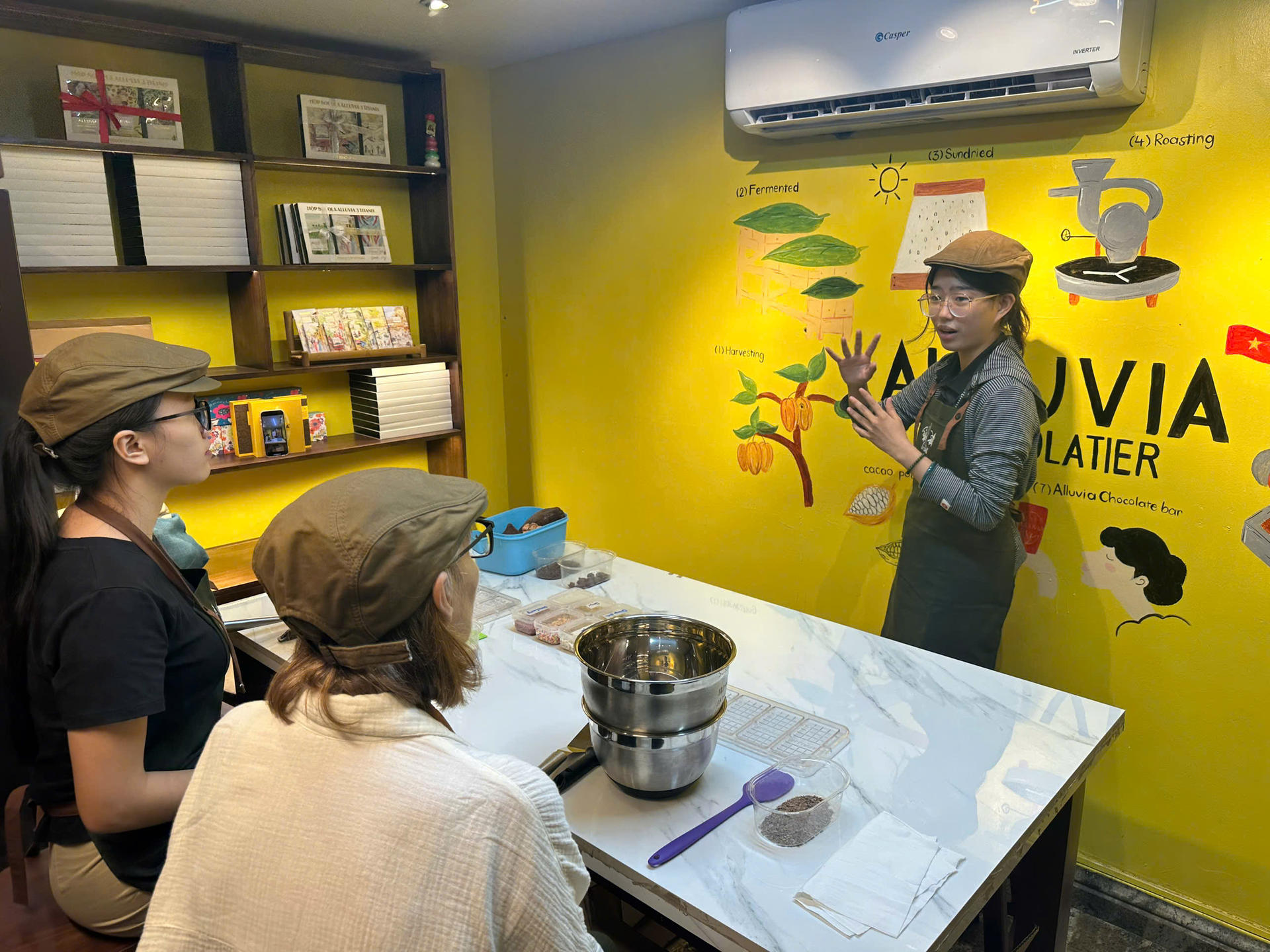Hanoi Chocolate Bean to Bar Making Workshop - Thumbnail 2