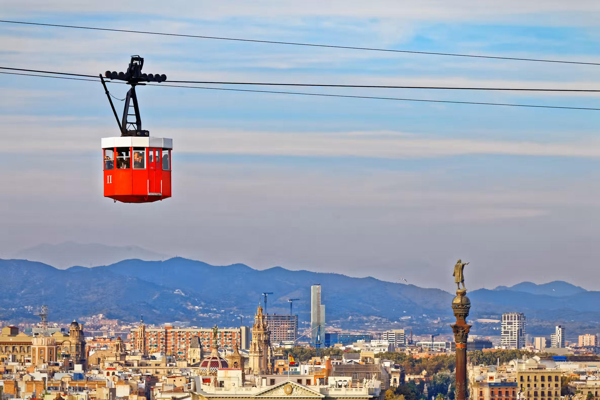 Roundtrip Barcelona cable car ticket from Barceloneta Beach - Thumbnail 5