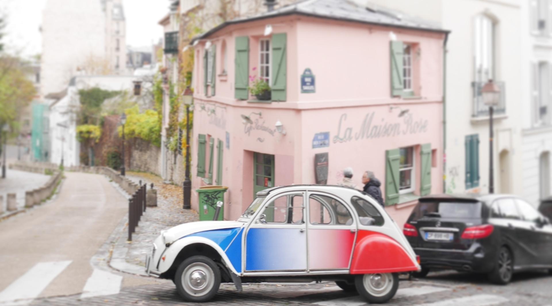 Citroen 2CV Tours in Paris - Thumbnail 4