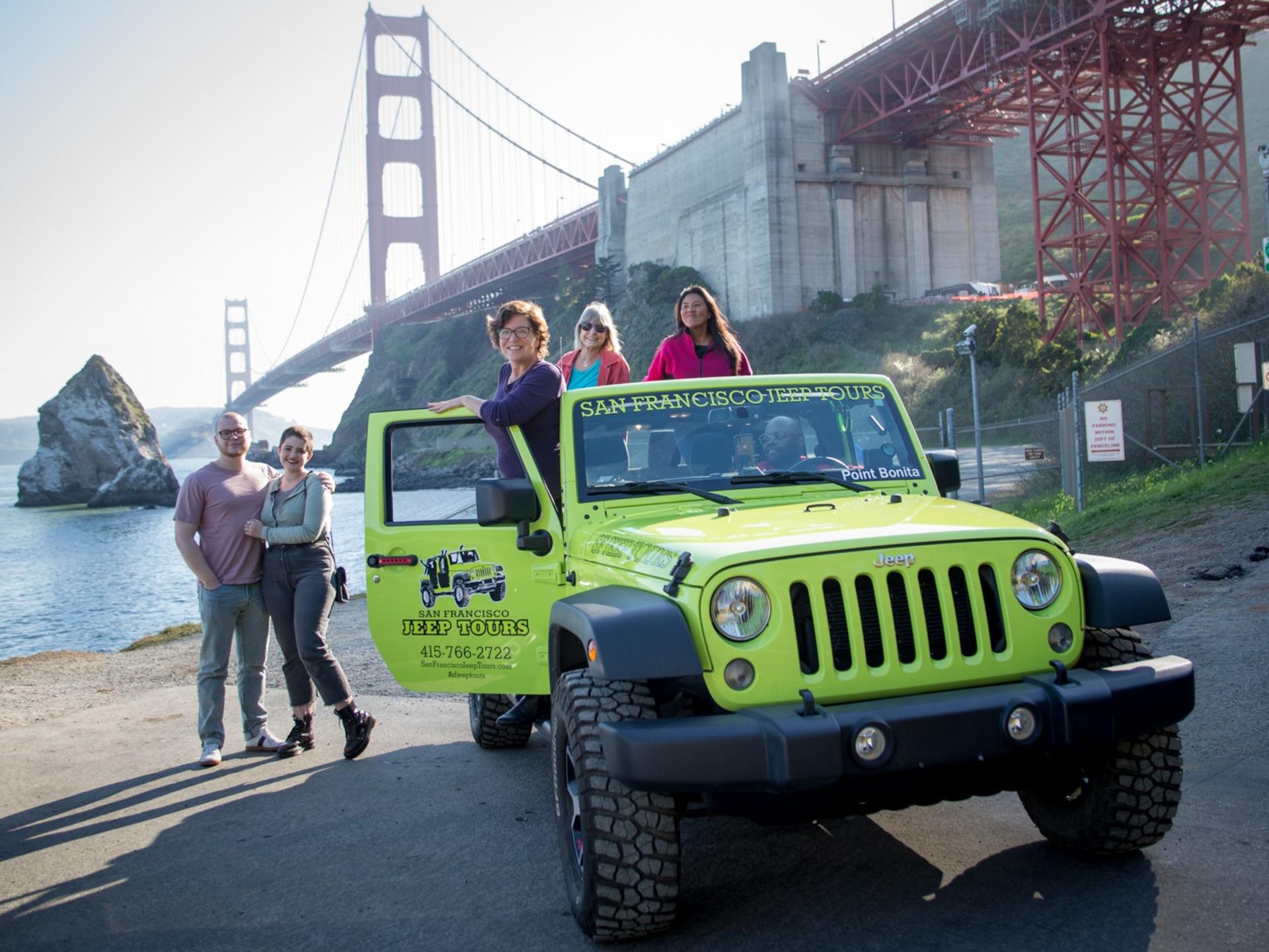 Private San Francisco City Tour in open-top Jeep (max 6 guests) - Thumbnail 5