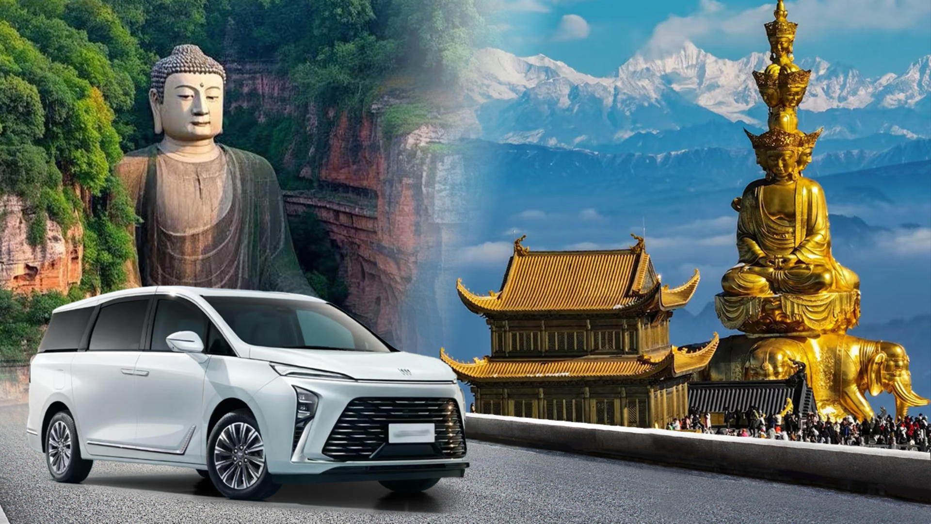 Chengdu Mount Emei/Leshan Giant Buddha private car one-day tour - Image 1