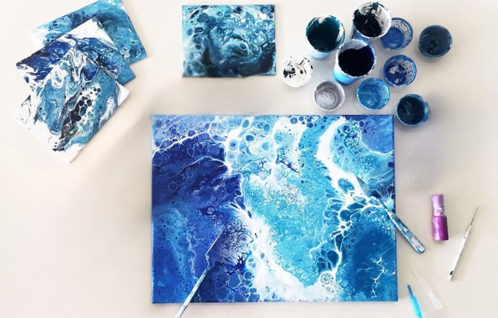 Pour Painting Workshop by artwerkx - Image 1
