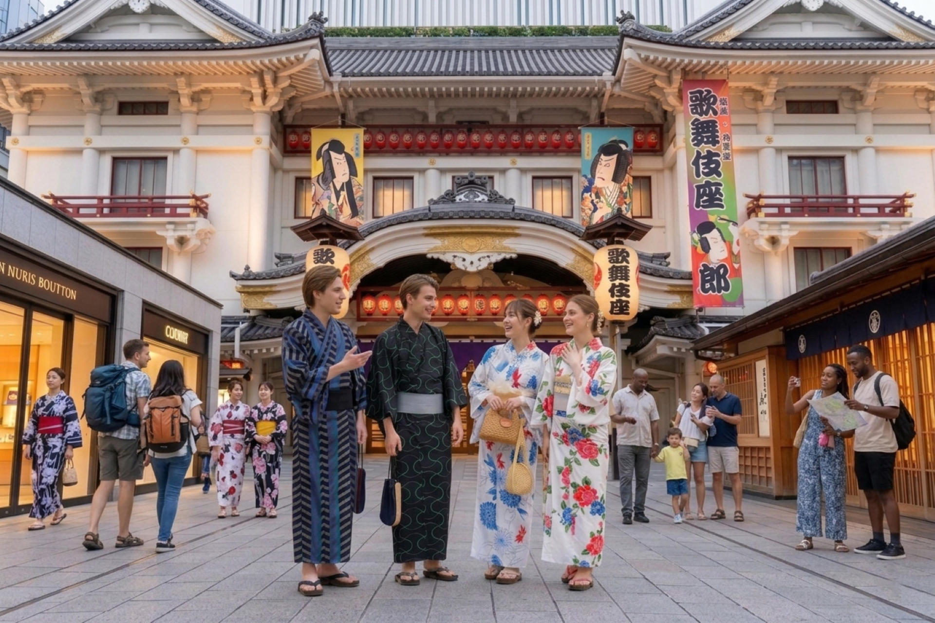 VASARA Kimono and Yukata Rental in Tokyo (Available in 5 branches) - Image 1