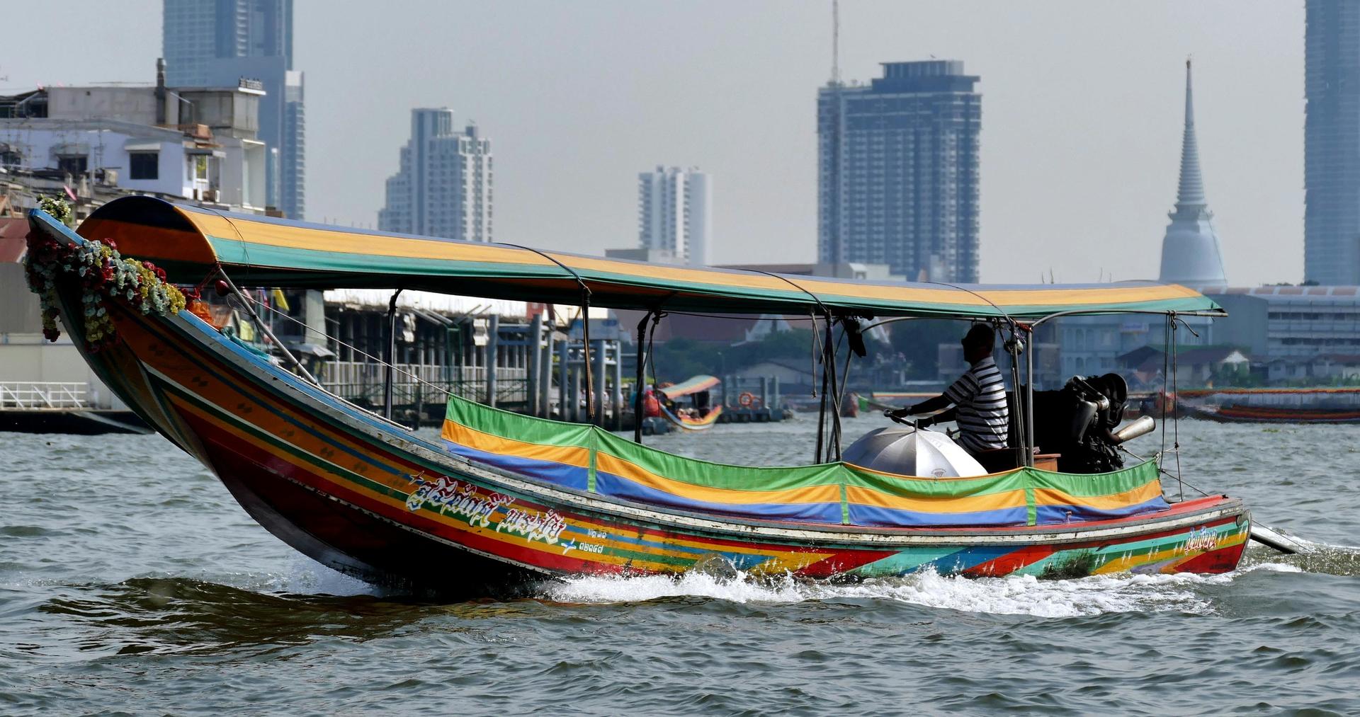Canal Tour on a Traditional Long tail Boat by Erawan Travel Bangkok - Image 1