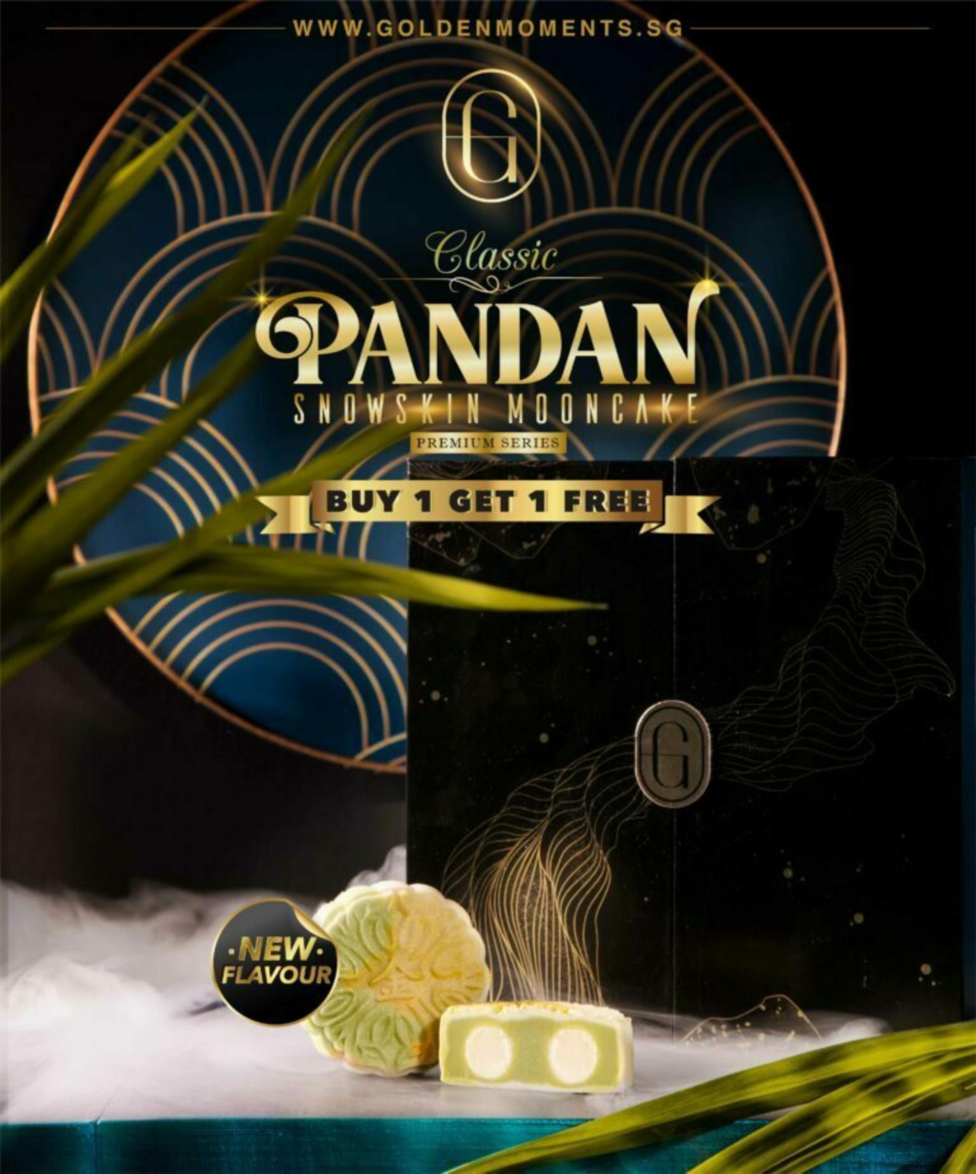 Golden Moments Mid-Autumn Durian Mooncakes - Thumbnail 6