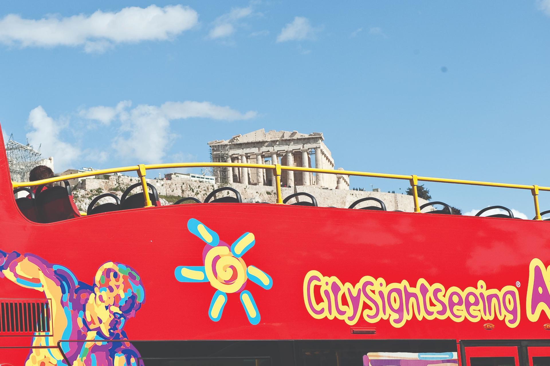Athens Hop-On Hop-Off Bus by City Sightseeing - Thumbnail 3