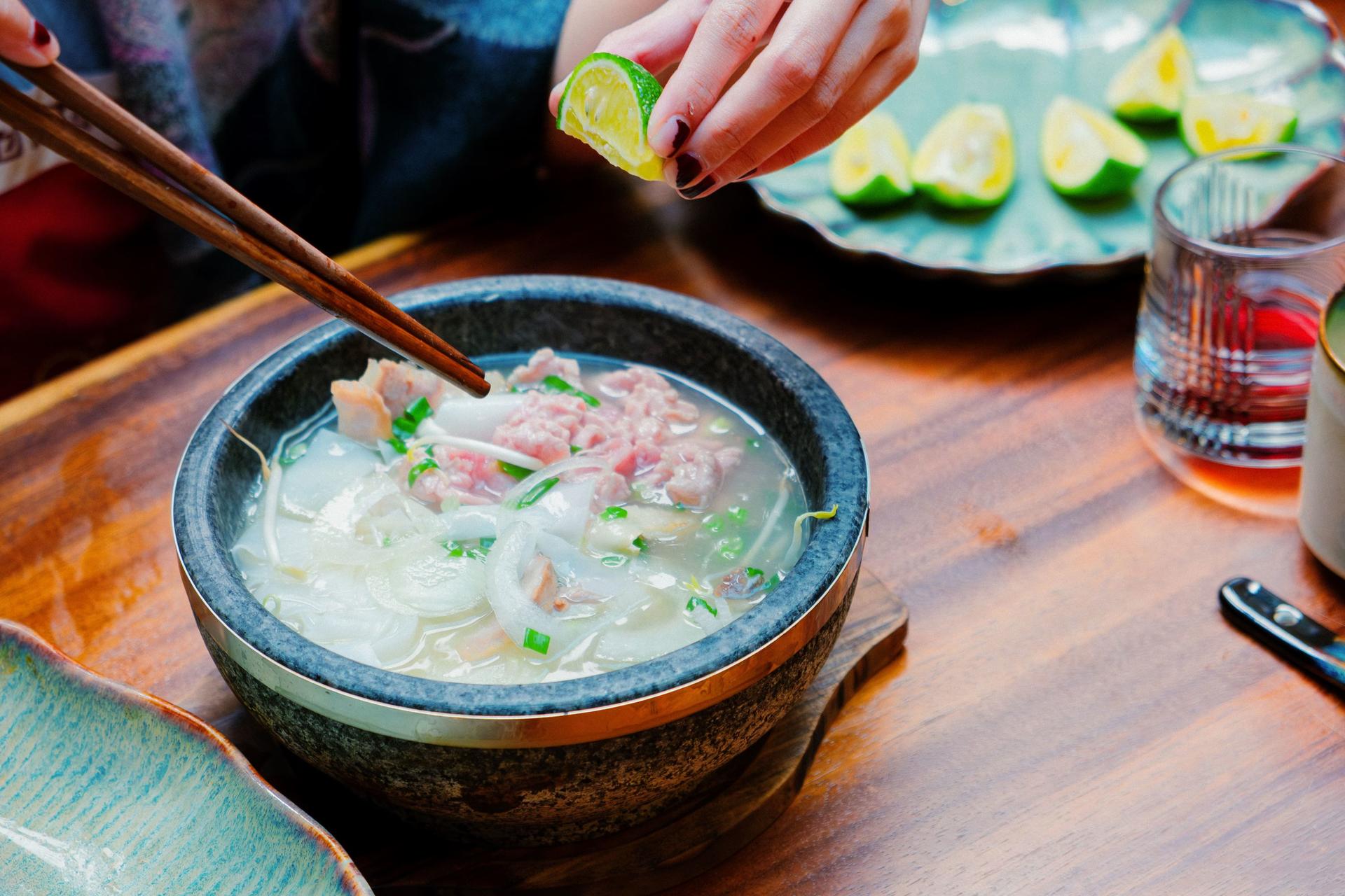 Stone Bowl Pho Cooking Class with Hanoi Specialty Coffee in Hanoi - Thumbnail 11