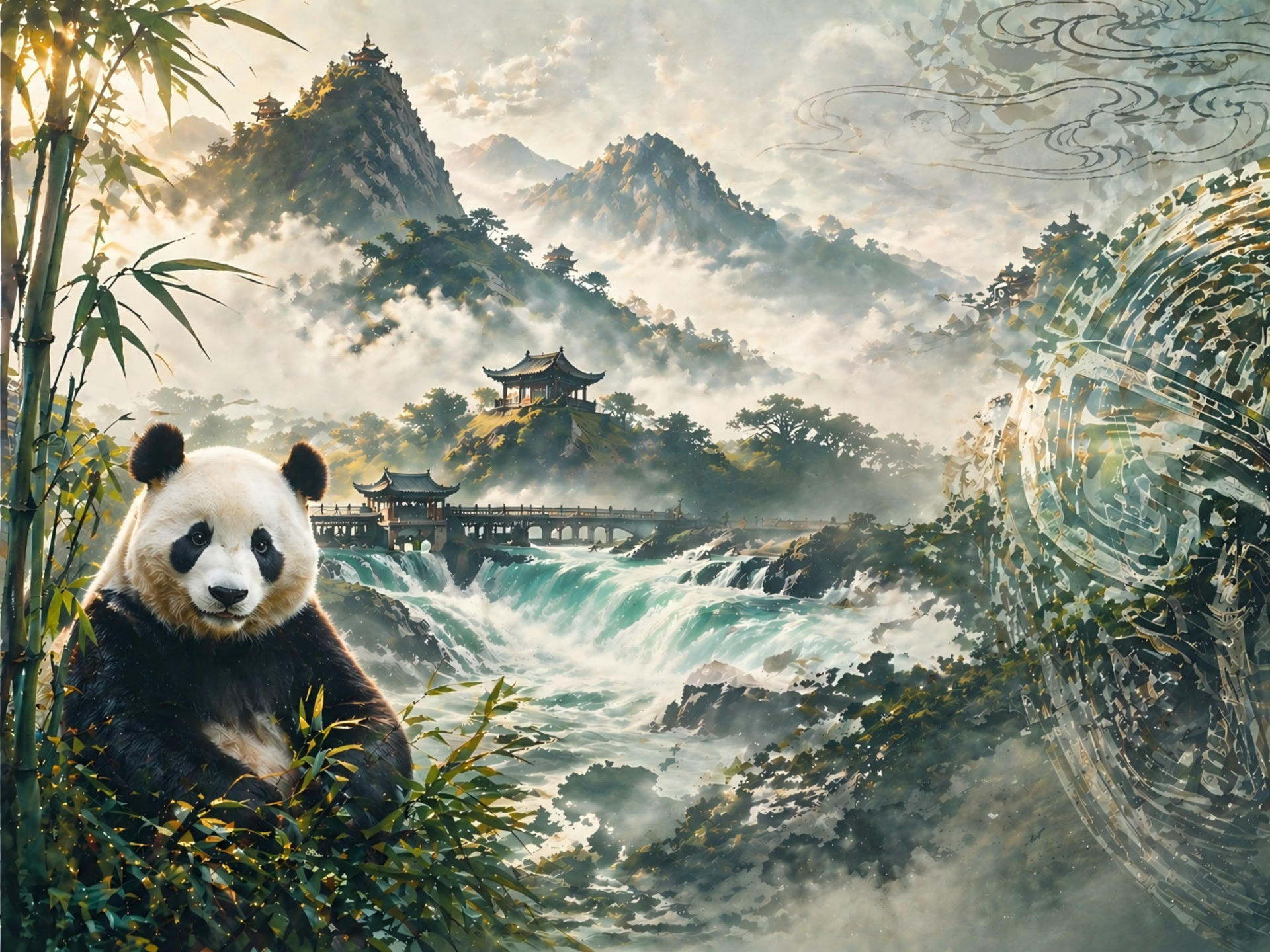 Chengdu Dujiangyan Panda Valley Sanxingdui Qingcheng Mountain 1-Day Tour  - Image 1