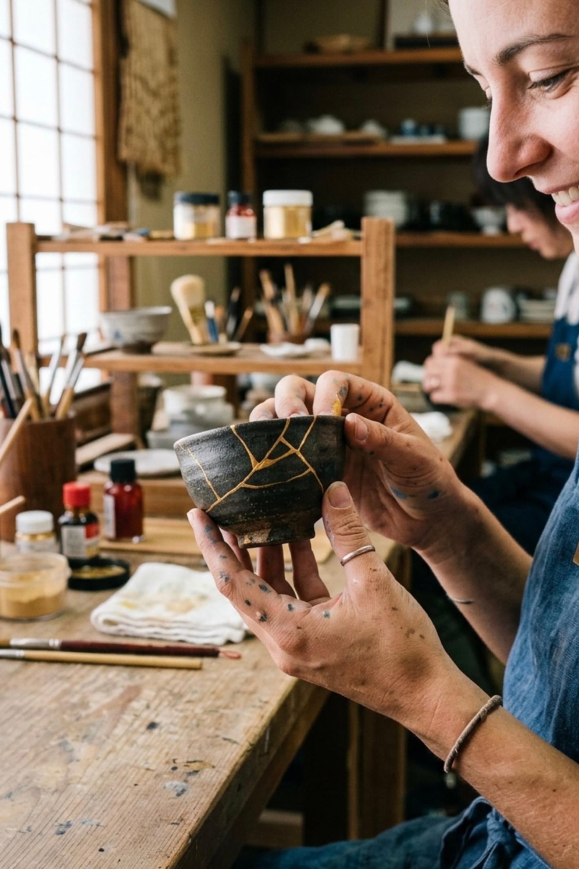 Namba, Osaka: Experience the Art of Kintsugi Workshop - Thumbnail 3