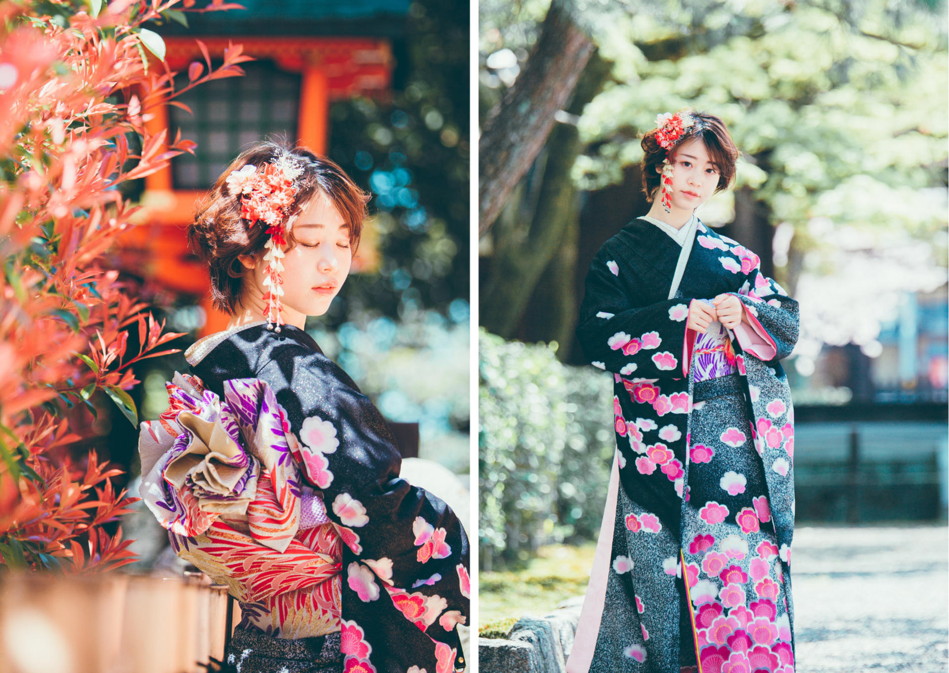 Kiyomizu-dera Kimono Rental (Kyoto/Women's Hair Set Included/Aiwafuku Kiyomizu Chawanzaka Store) - Thumbnail 26