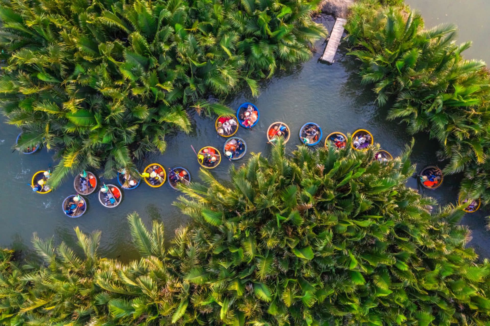From Hoi An: Cooking Class, Coconut Basket Boat & Lantern Release - Thumbnail 3