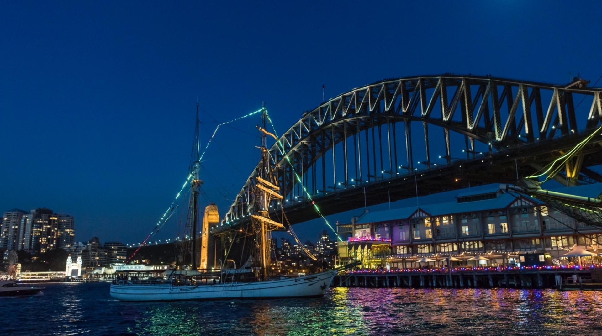 Tall Ship Dinner Cruise on Sydney Harbour - Thumbnail 4