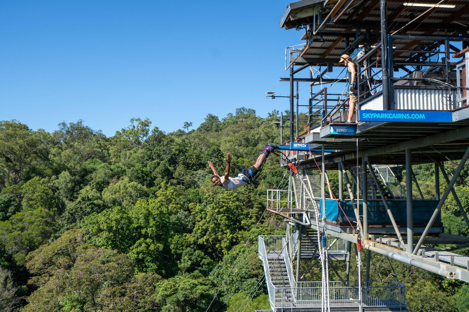 Bungy Jump at Skypark Cairns by AJ Hackett - Thumbnail 4