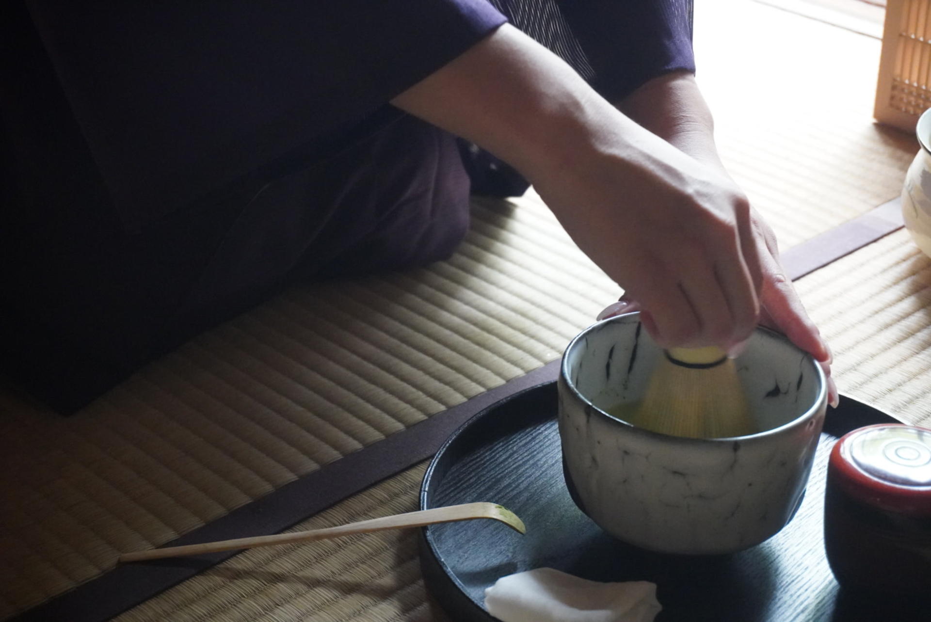 Authentic Tea Ceremony, Calligraphy in Kyoto with River View - Image 1