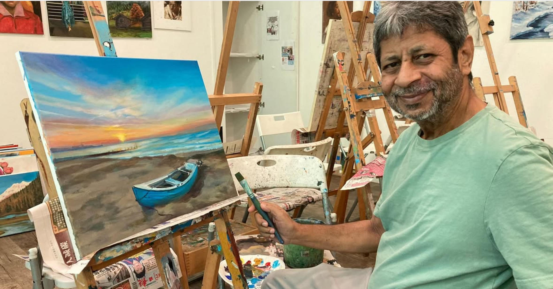 Acrylic Landscape Painting Workshop For Beginners - Thumbnail 4