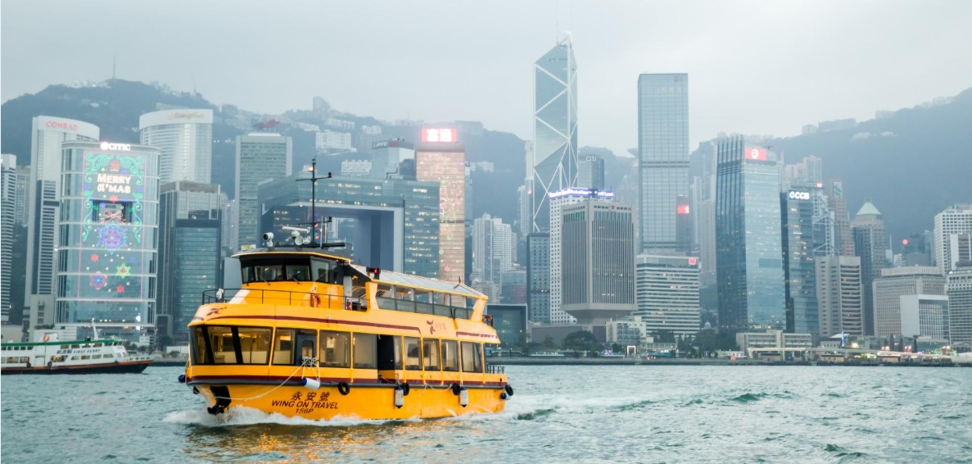 Victoria Harbour Evening Unlimited Drink Cruise by Wing On Travel - Thumbnail 2