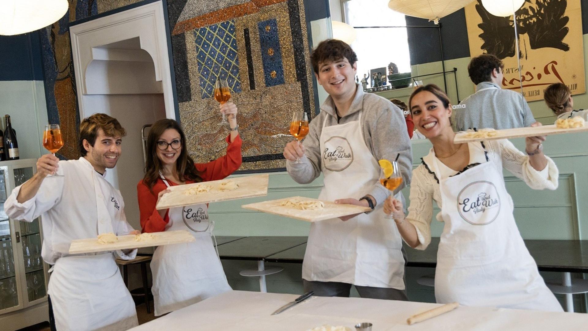 Spritz, Fettuccine & Maltagliati Cooking Class in Piazza Navona - Thumbnail 9