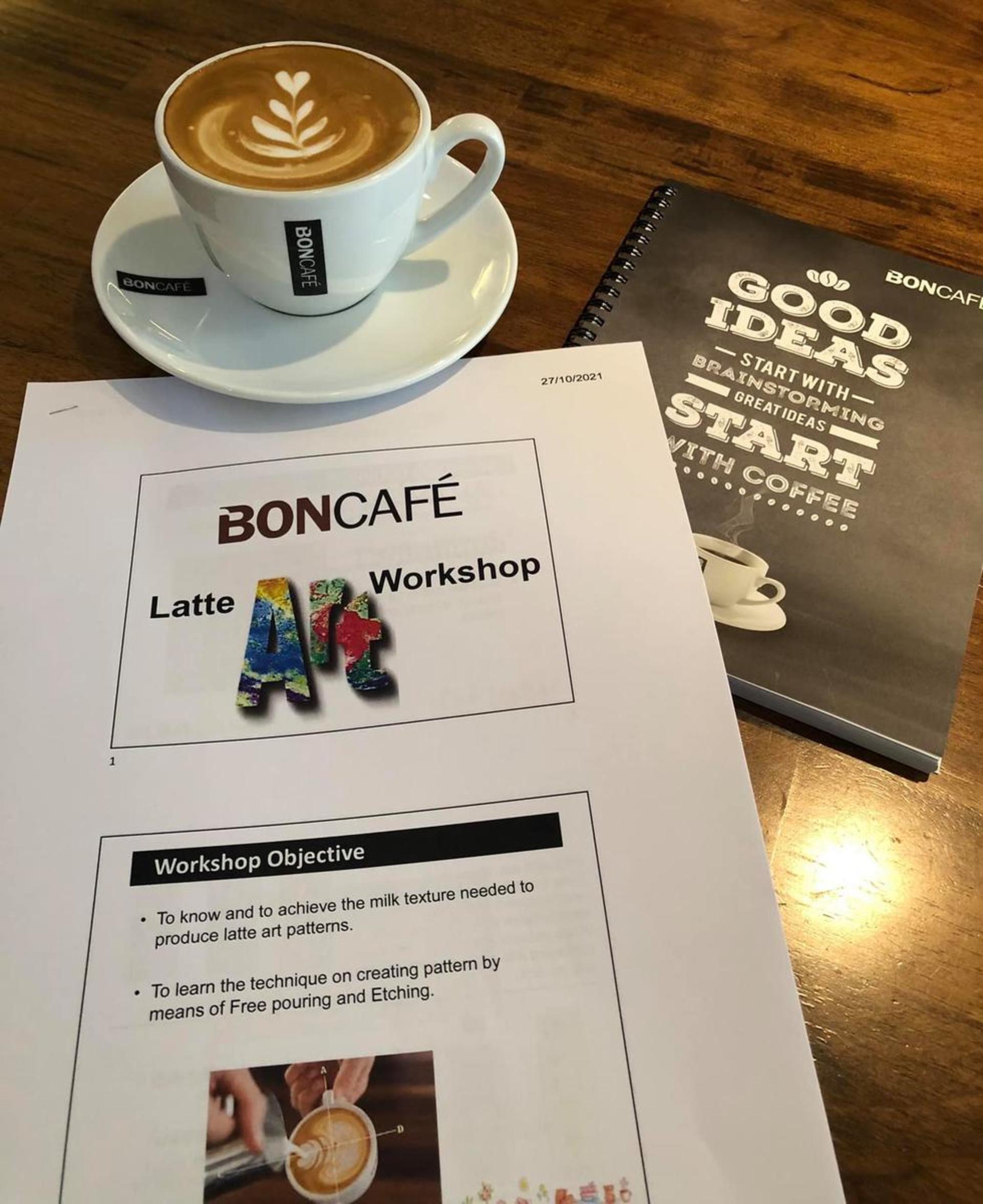 Latte Art Workshop By Boncafé Singapore - Thumbnail 5